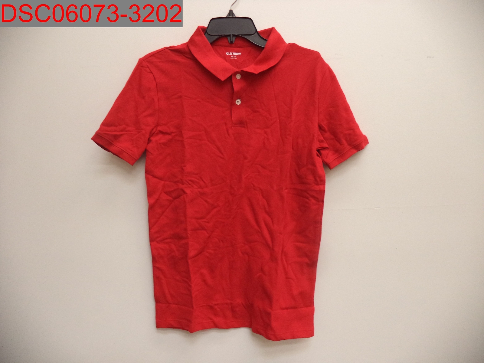 Old Navy Boys Red Tape School Uniform Pique Polo Shirt, XXL (18) 167181711092