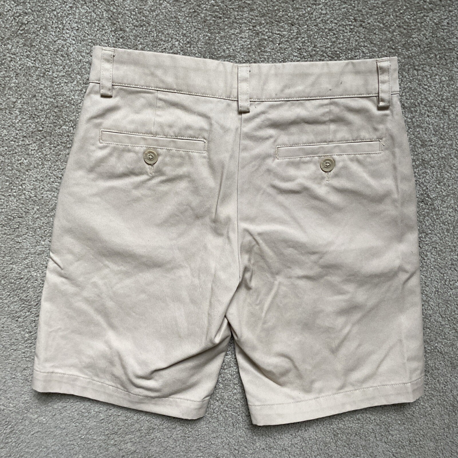 Boys Slazenger Size S Tan Dress Uniform Shorts Adjustable Waist