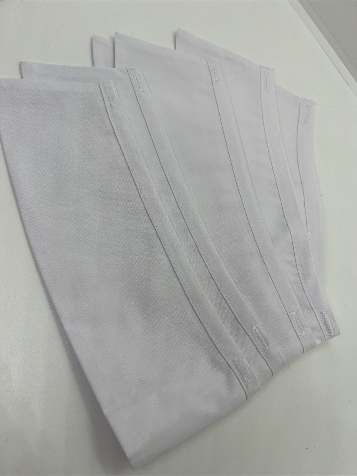 white collar replacement change apron 85/90 child male