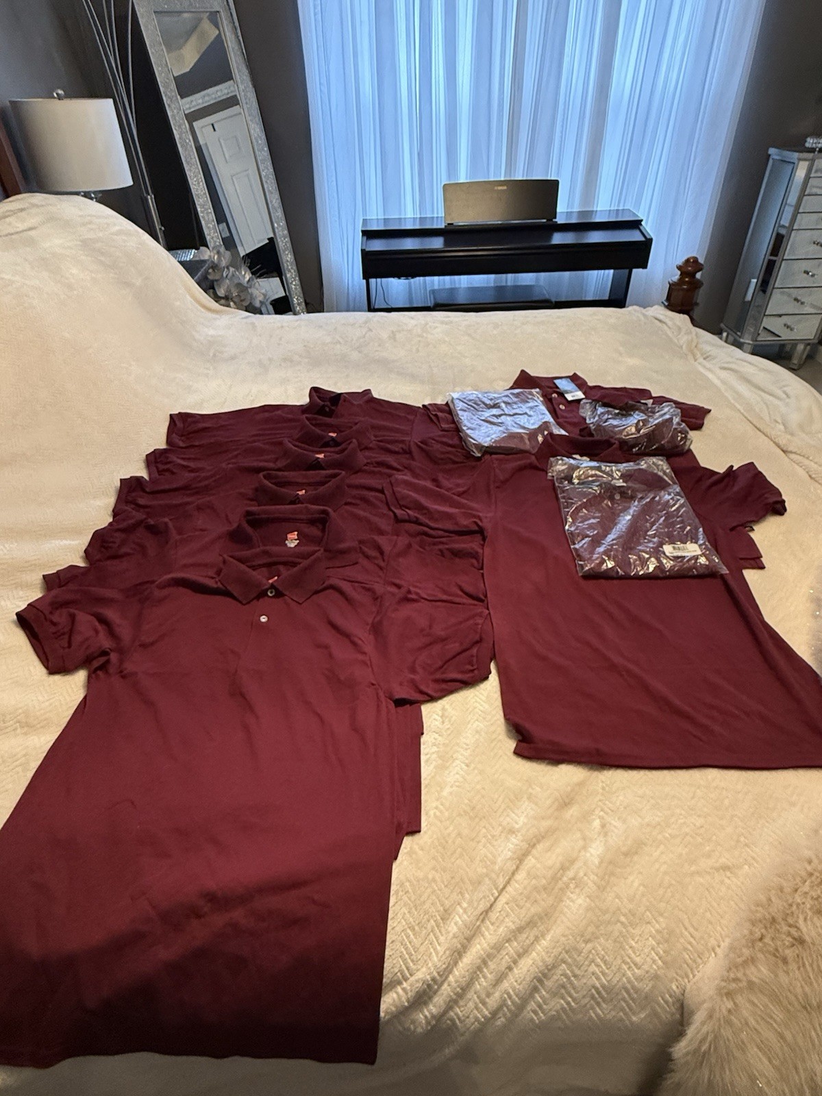 2 Lee Uniforms Boys ”S/S Pique Polo Junior S 6 Small Haines , 3 jerzees