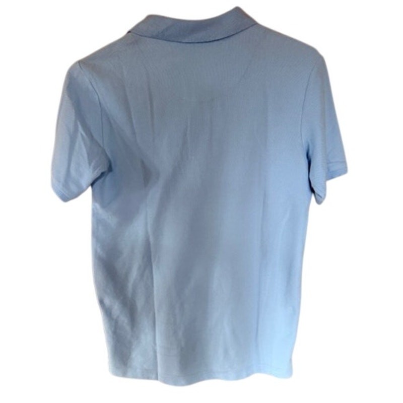 Nautica School Uniform Polo Shirt Youth L 14/16 Husky Light Blue