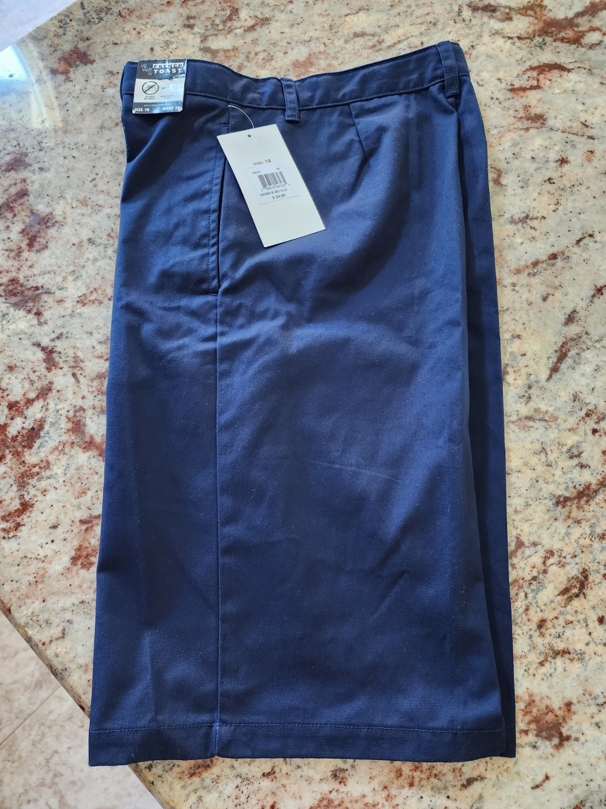 NWT Size 18 French Toast Navy School Uniform Shorts