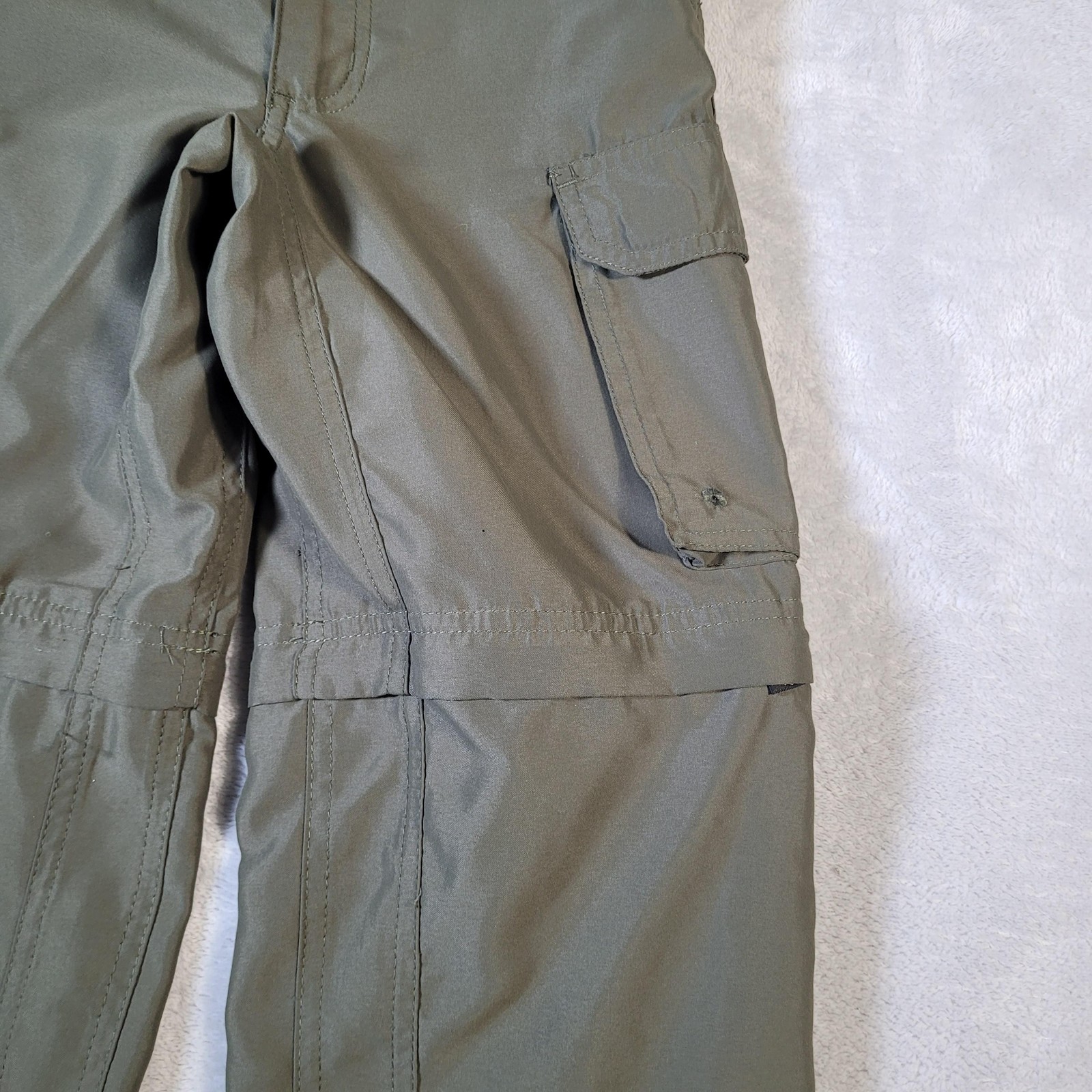 Boy Scouts Of America Pants Youth S Green Uniform Switchbacks Cargo Unhemmed