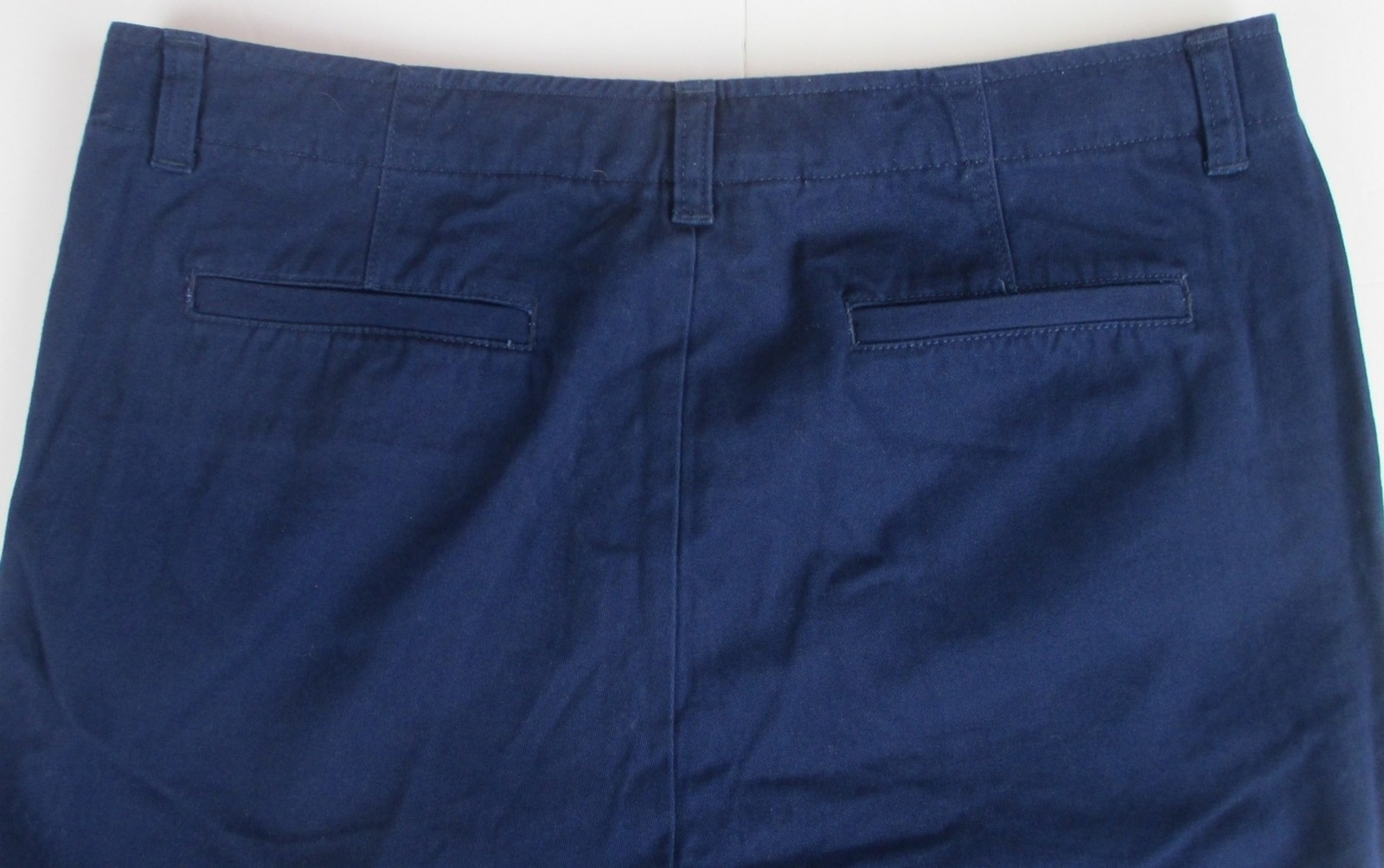 LANDS END Deep Sea Blue Iron Knee Cadet Pants Boys 10 Husky INSEAM 25″ *NEW*