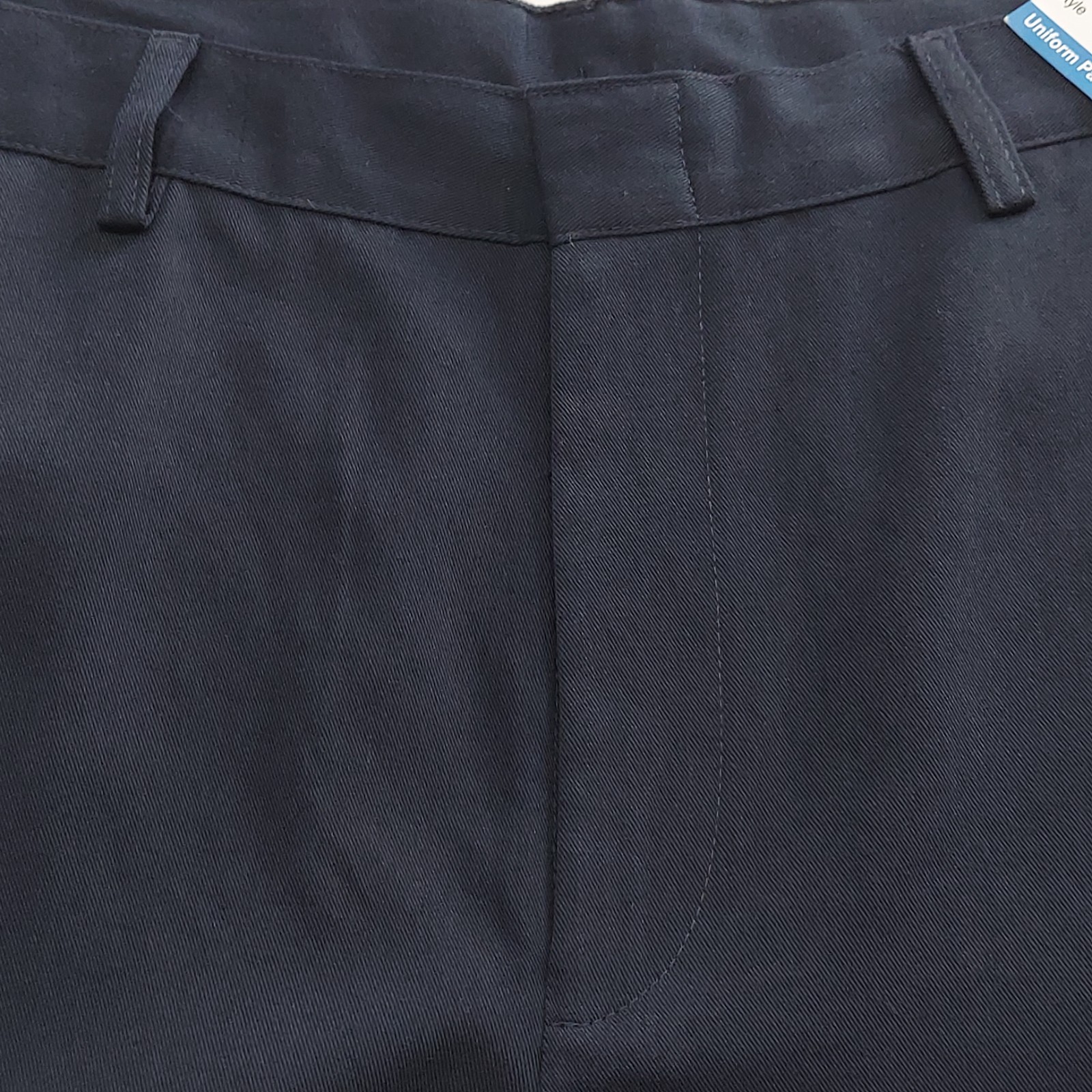 Unik School Uniform Pants Boys Size 18 Navy Blue Adjustable Waist NWT New