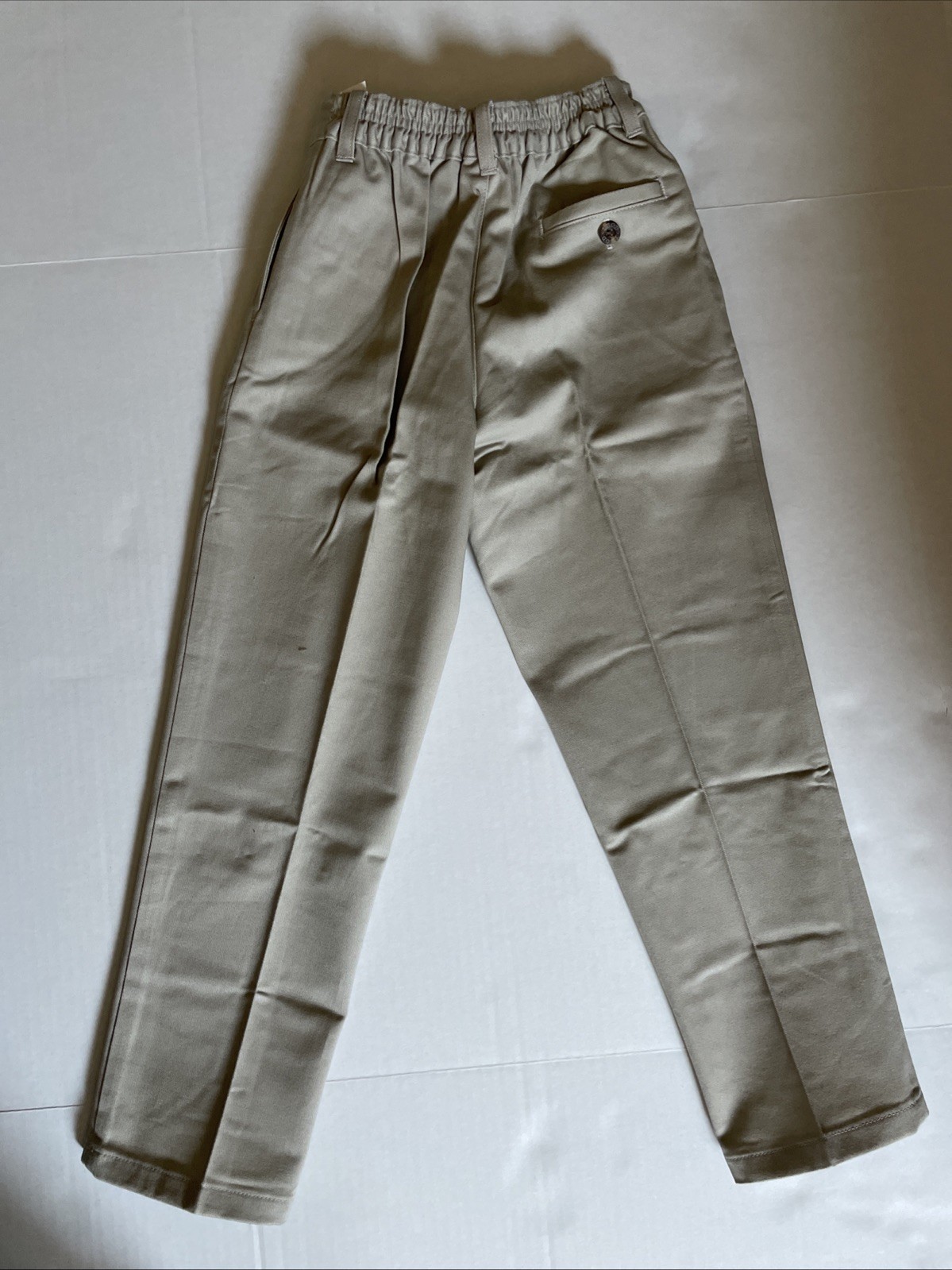 Vintage NOS NWOT Izod Boys 7X Regular Khakis School Uniform