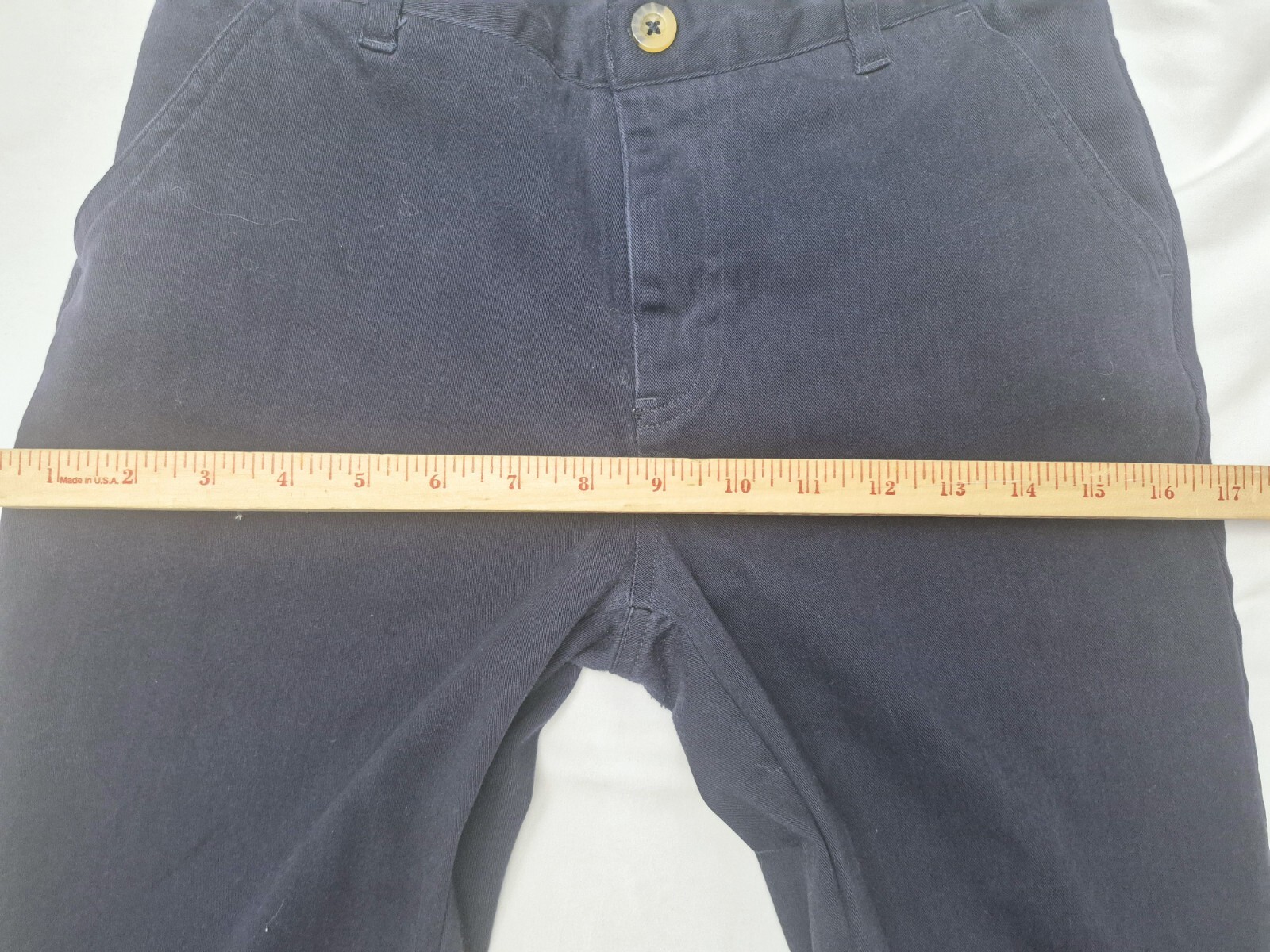 Boys Uniform Pants Navy Lot Of 2 Size 14 Straight French Toast