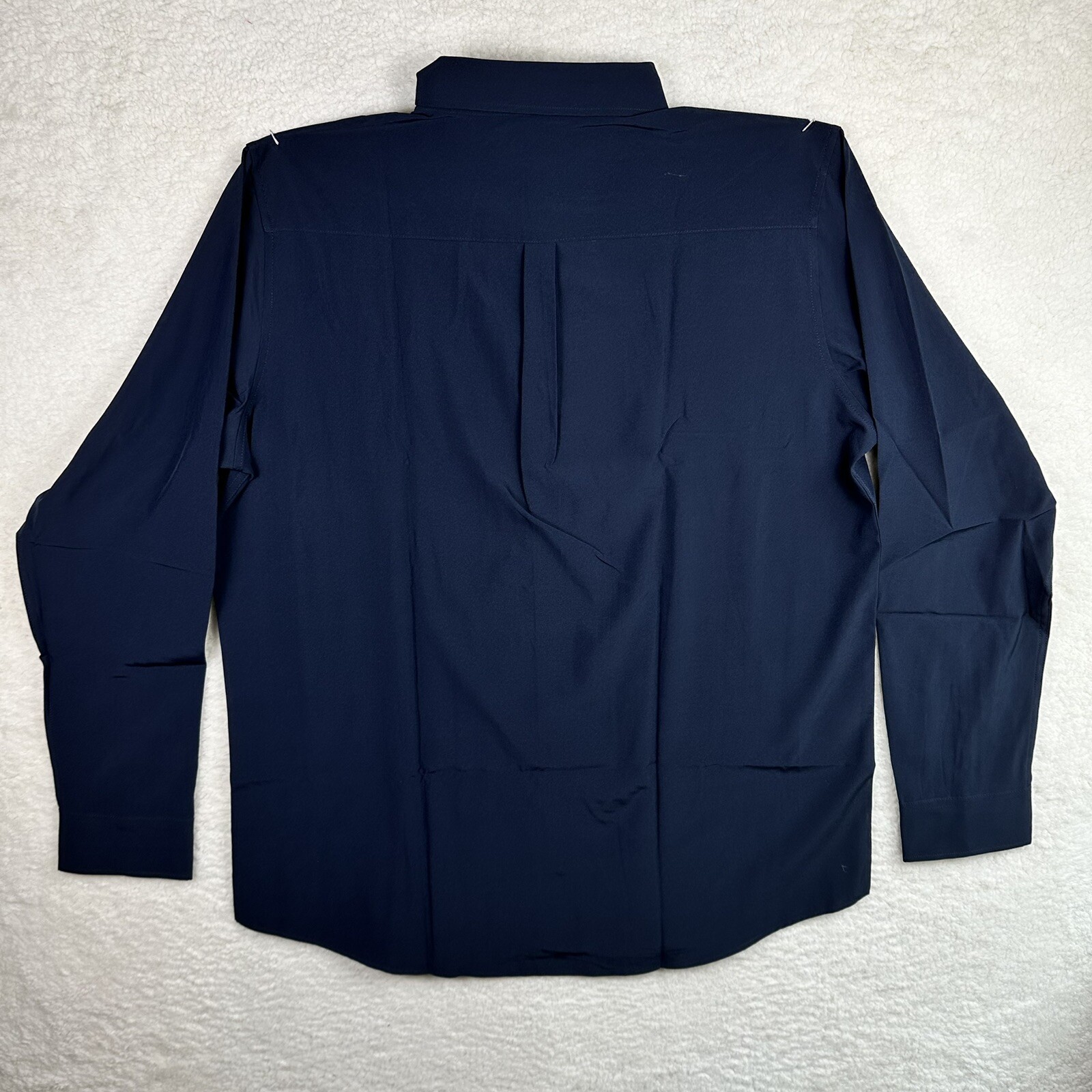 Nautica Young Men’s School Uniform Long Sleeve Performance Size XL Navy