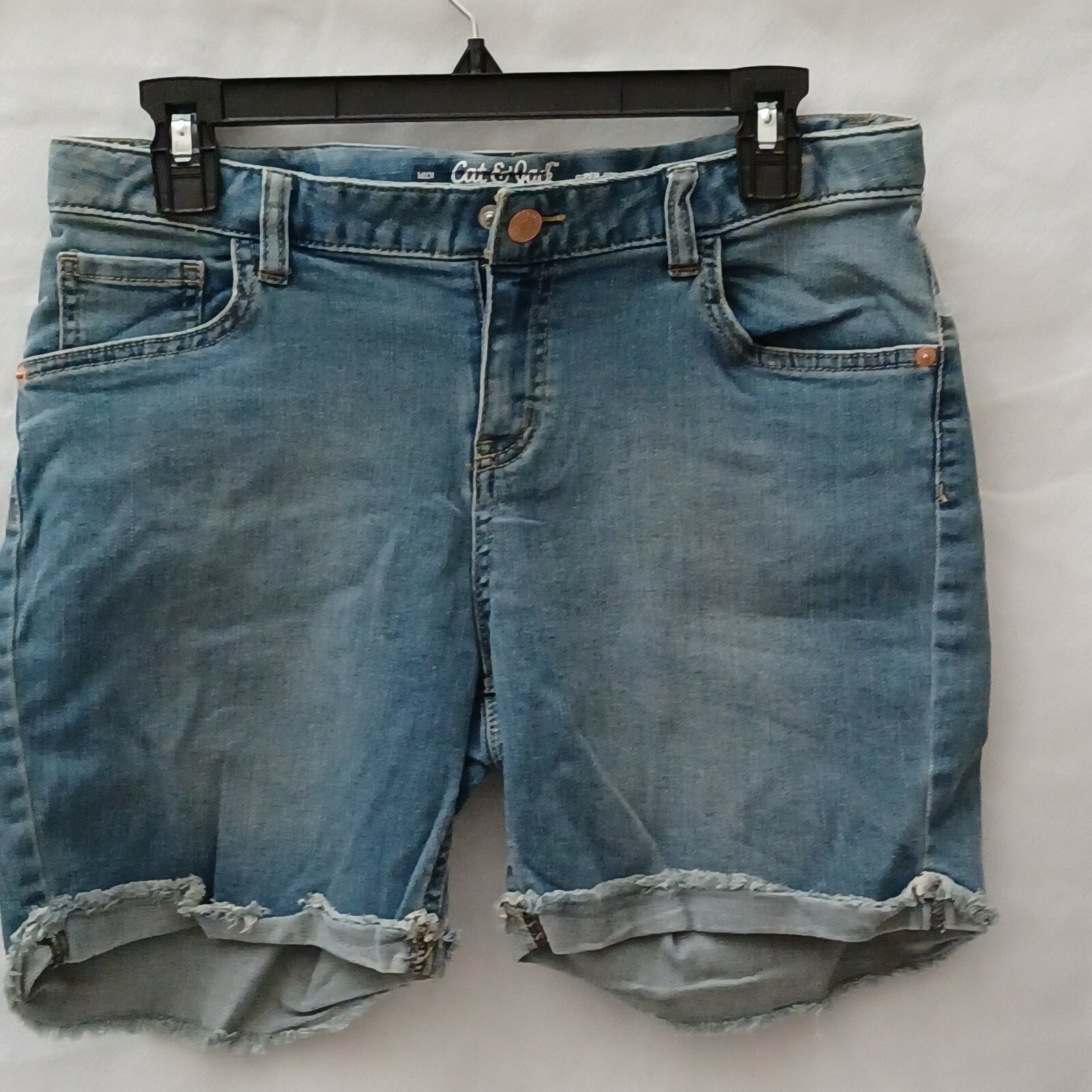 CAT & JACK BOYS Blue Jeans SHORT Super Stretch SZ XXL (18)