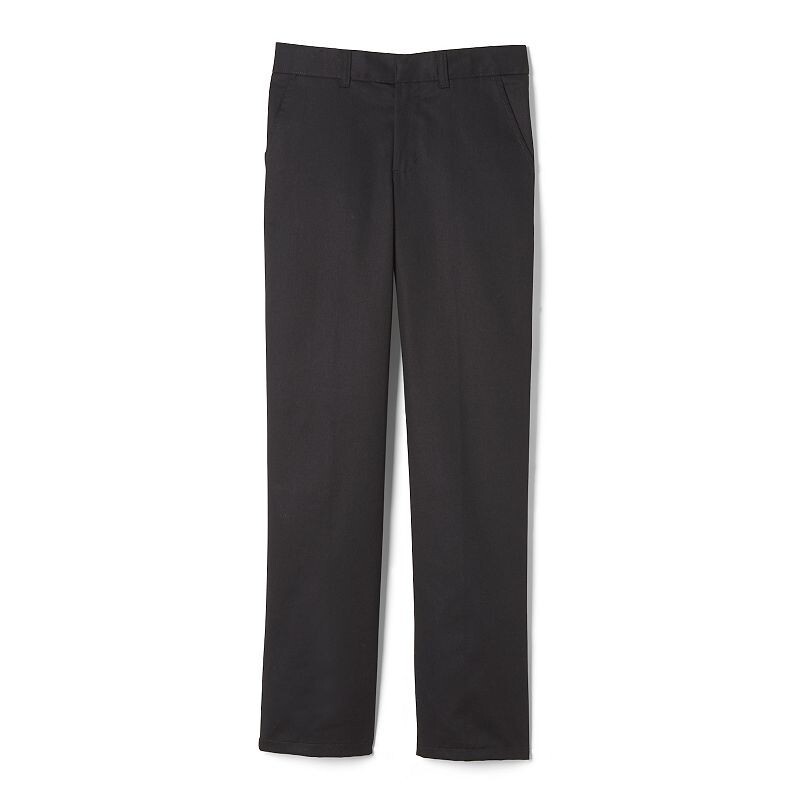 French Toast School Uniform Adjustable Waist Relaxed Fit Pants Boys 6 Black