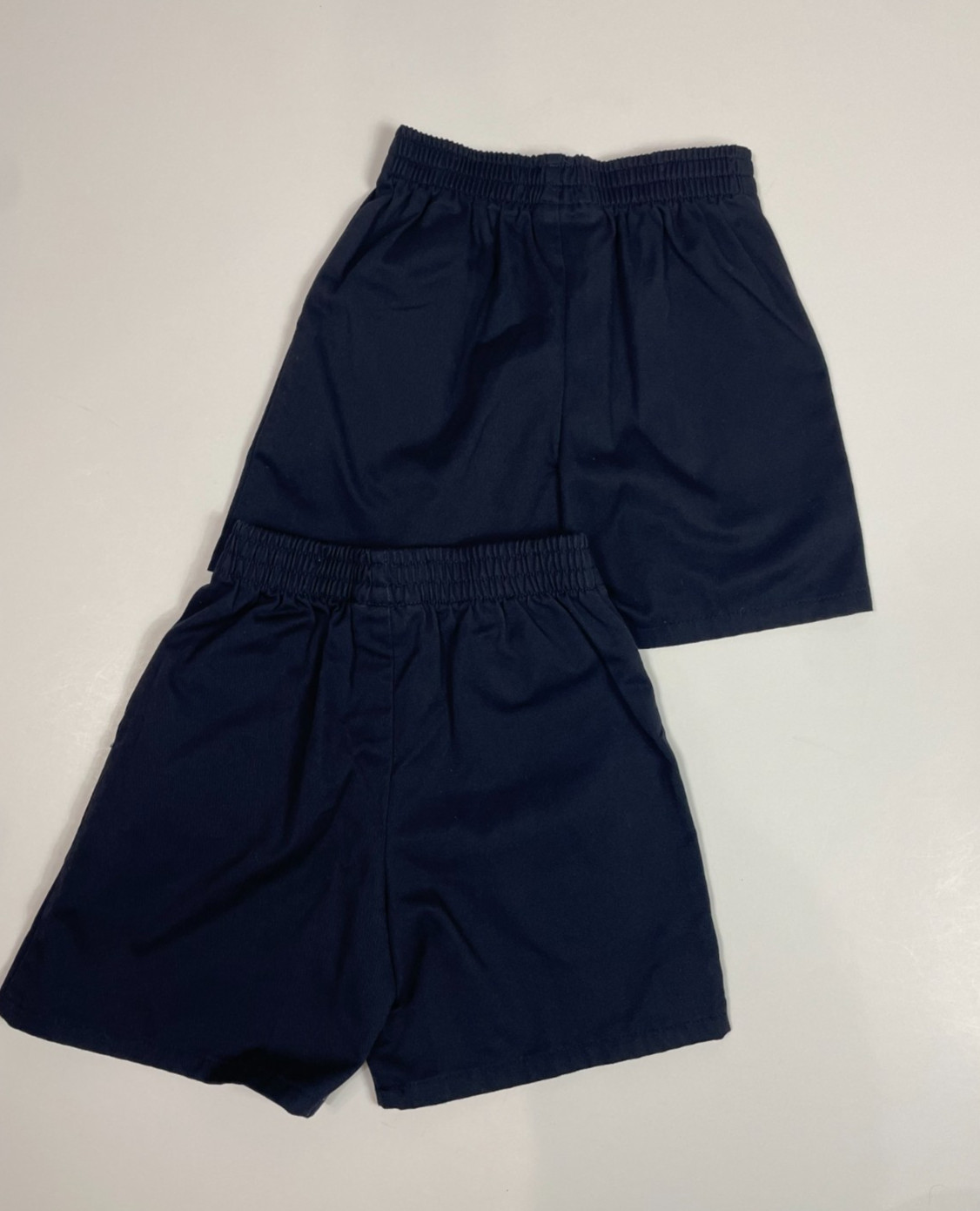 Classroom Uniforms Navy School Uniform Unisex Pull On Shorts Lot of 2 Size 6