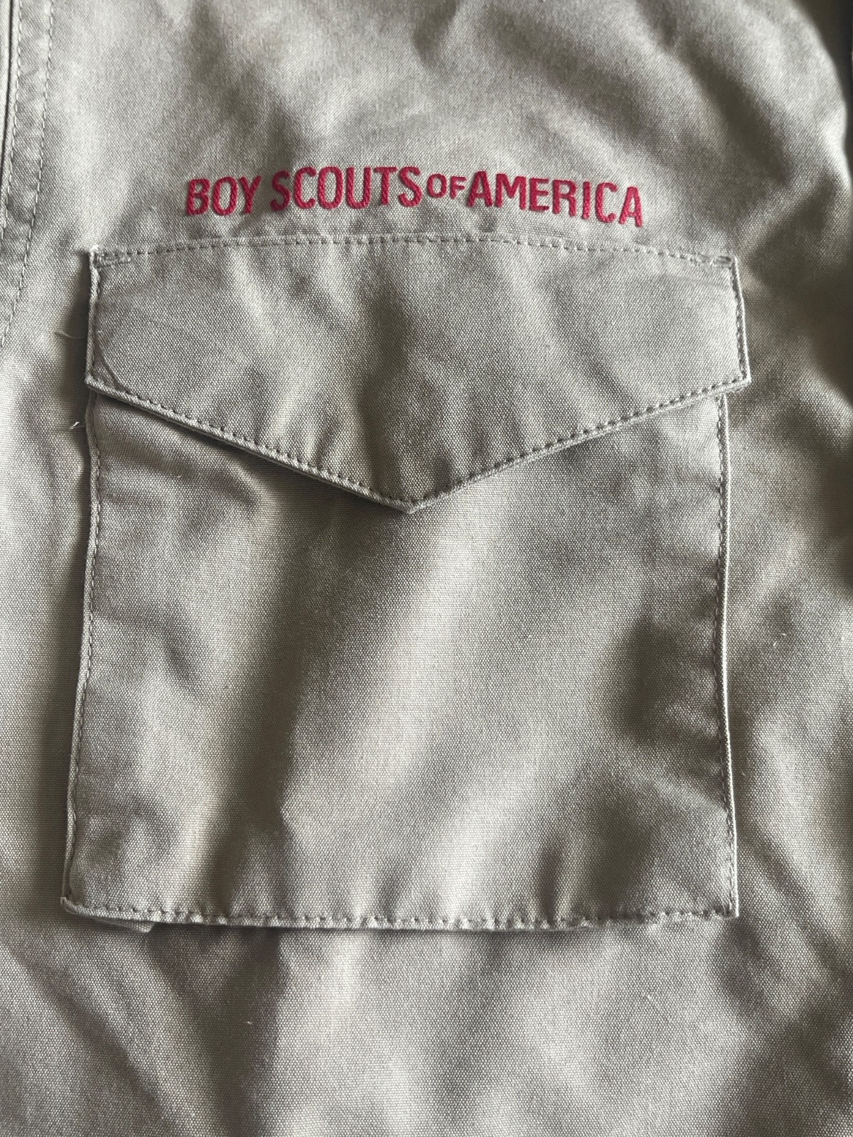 Scouts BSA Uniform Shirt Short Sleeve – Youth Size Medium Used