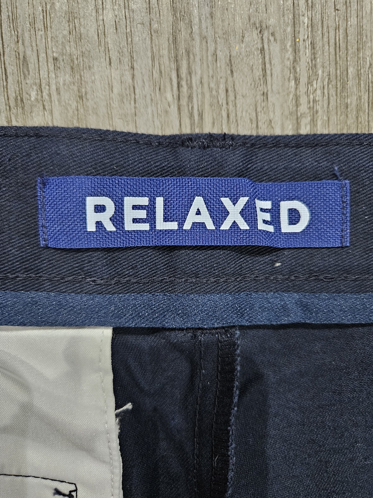 Boys 14 Husky Relaxed Navy Uniform Pants With Tags