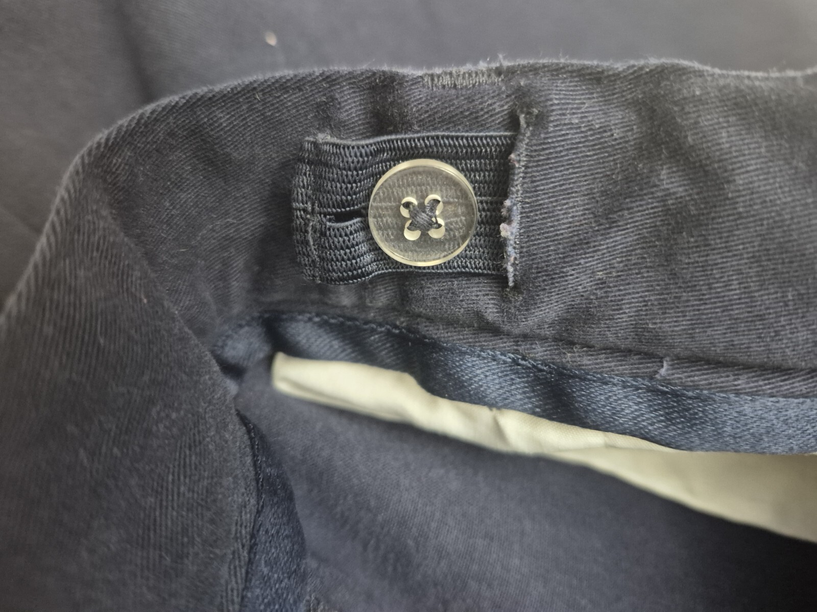Boys Uniform Pants Navy Lot Of 2 Size 14 Straight French Toast