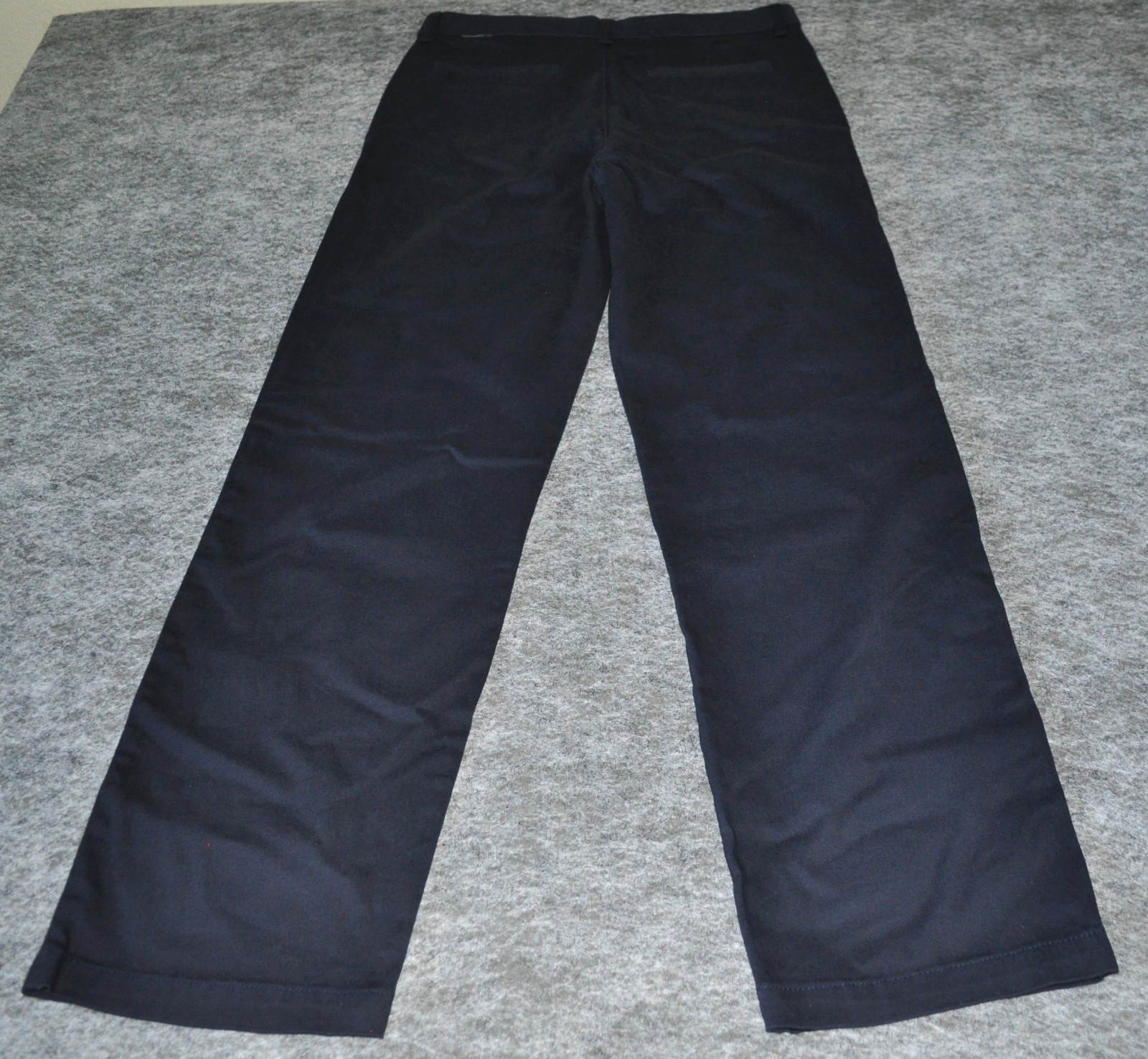 Boys Navy Blue Uniform Pants Size 18 Straight Leg School EUC