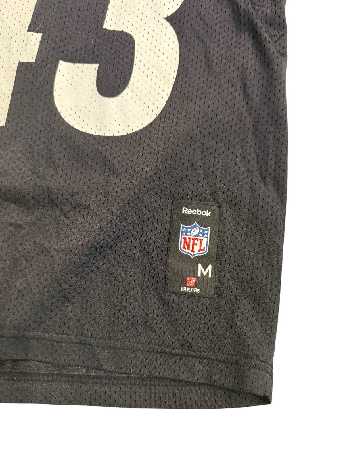 NFL Pittsburgh Steelers Football Jersey #43 Troy Polamalu Size: M (YOUTH)