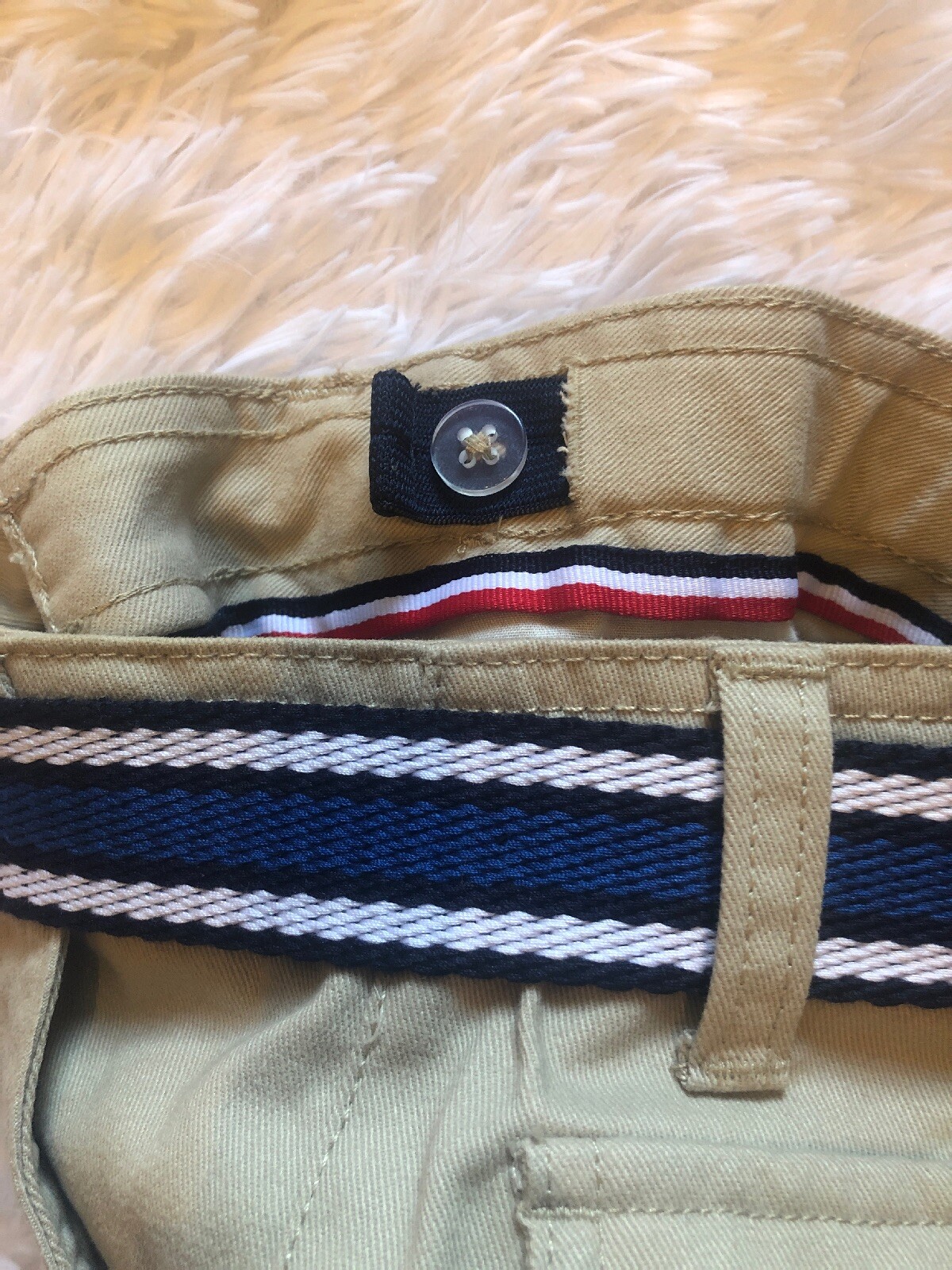 French Toast Khaki Cargo Shorts Boys