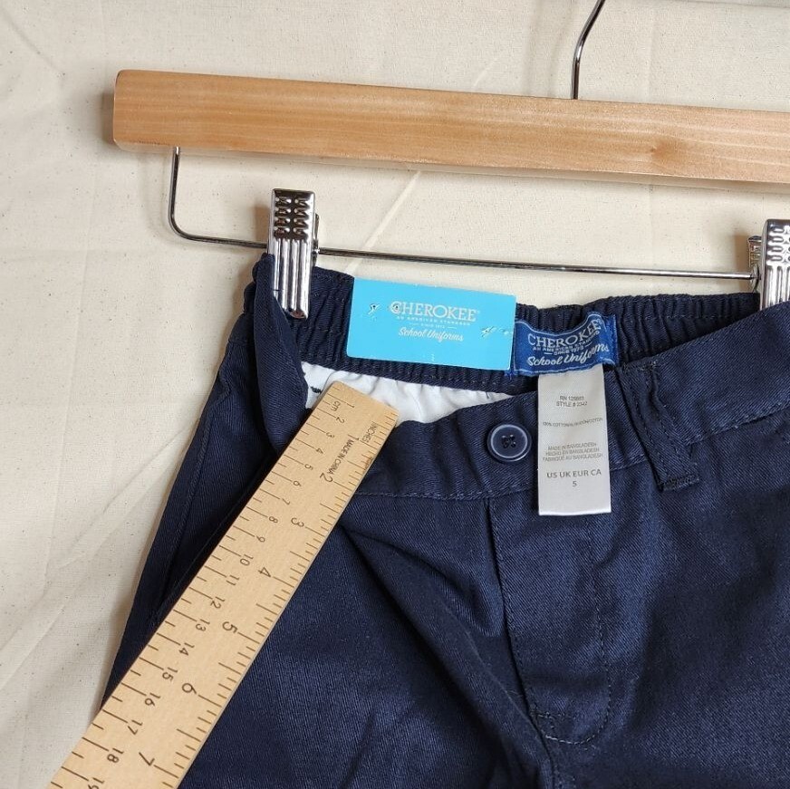 New Cherokee “School Uniform” Boys Shorts size 5 Blue