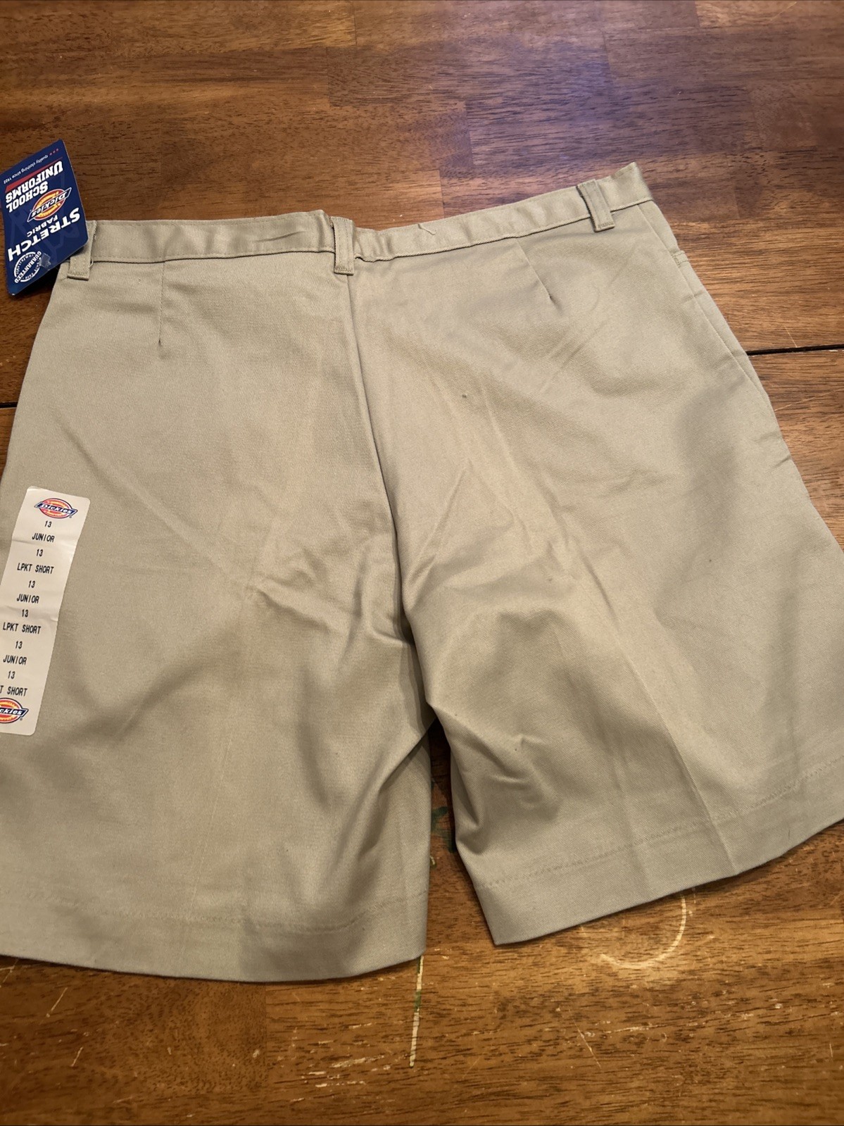 Dickies School Uniforms Size 13 Wrinkle Resistant Stain Release Short Junior