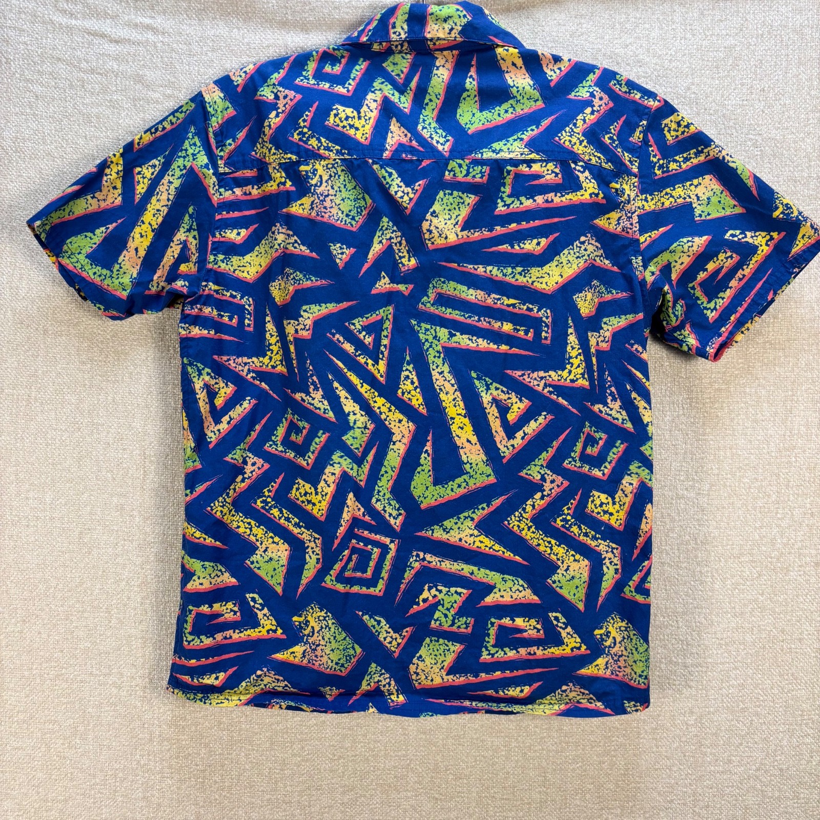 Maui And Sons Surf Co. Original Boardwear Shirt Boys XL Colorful Button-Up