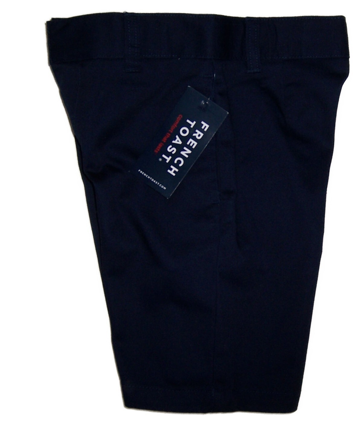 French Toast Little Boys Size 5 School Uniform Shorts NWT Adjustable Waist Navy
