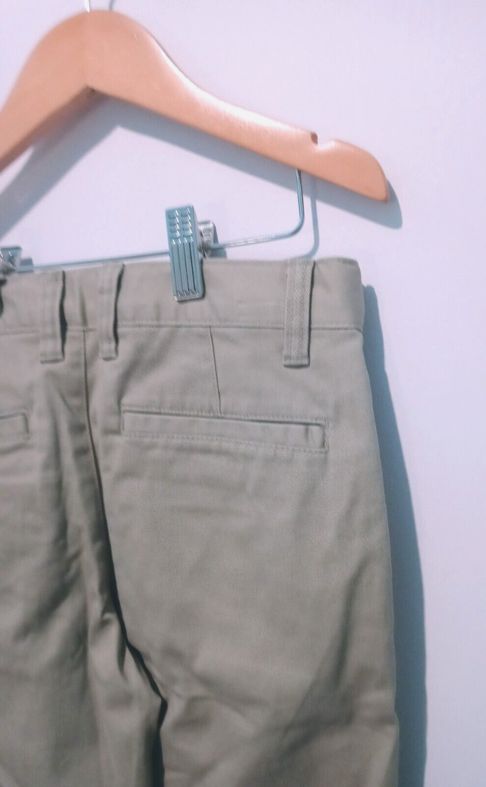Cat & Jack Boys’ School Uniform Chino Pants Vintage Khaki Size 8