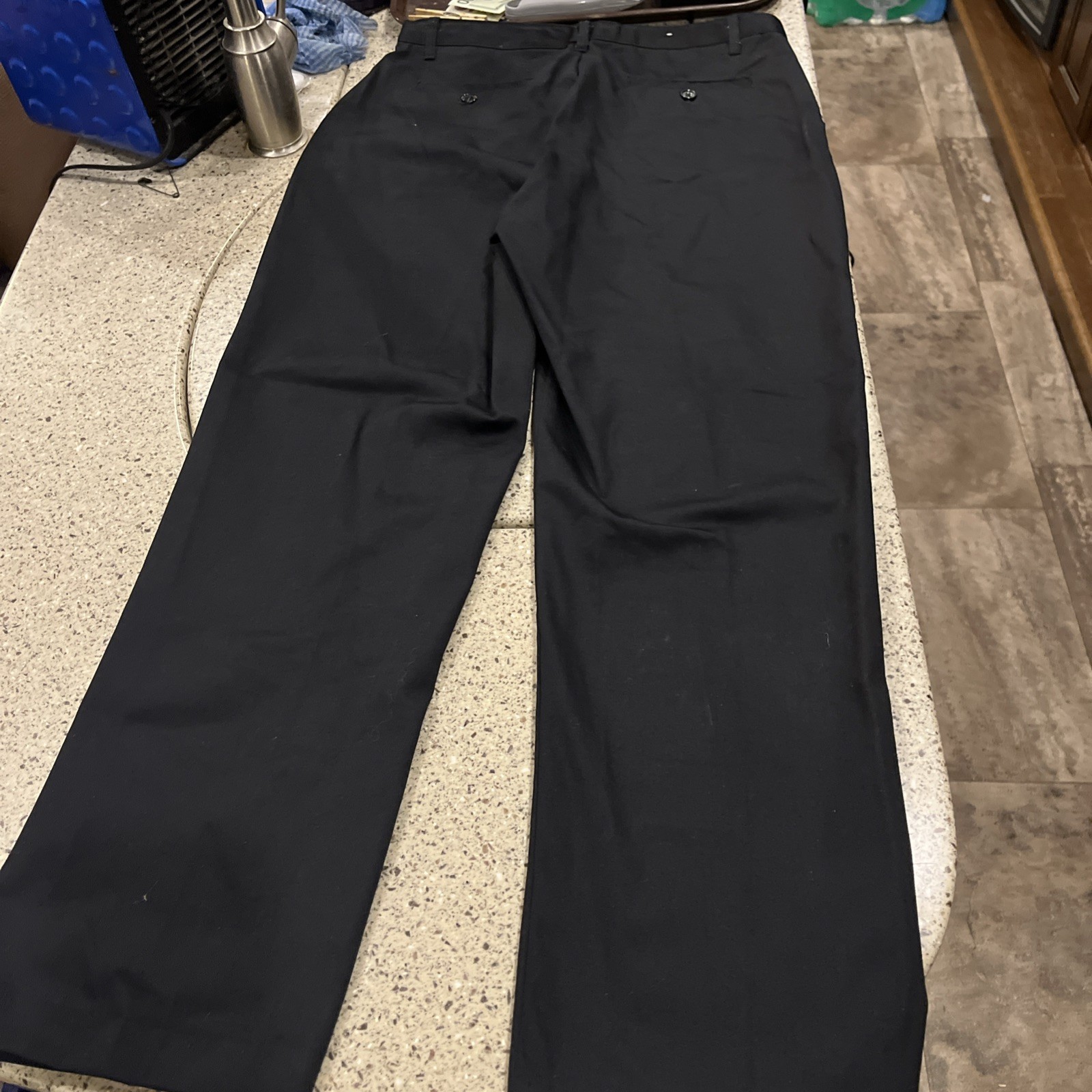 Authentic Galaxy School Uniform Size 18 Black Adjustable Waistband Pants