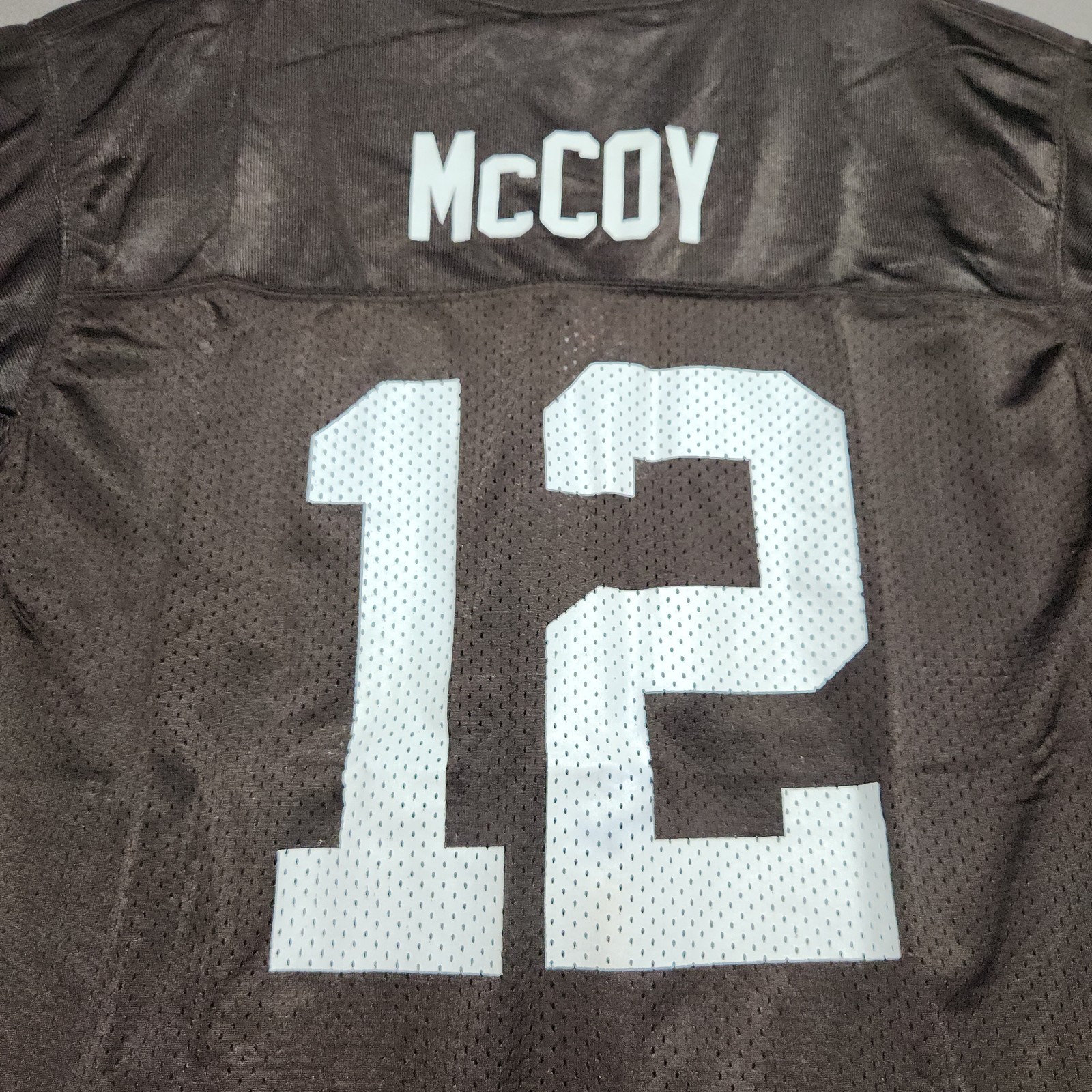Nfl Colt Mccoy 12 Cleveland Browns Youth L Jersey Nylon Brown 151