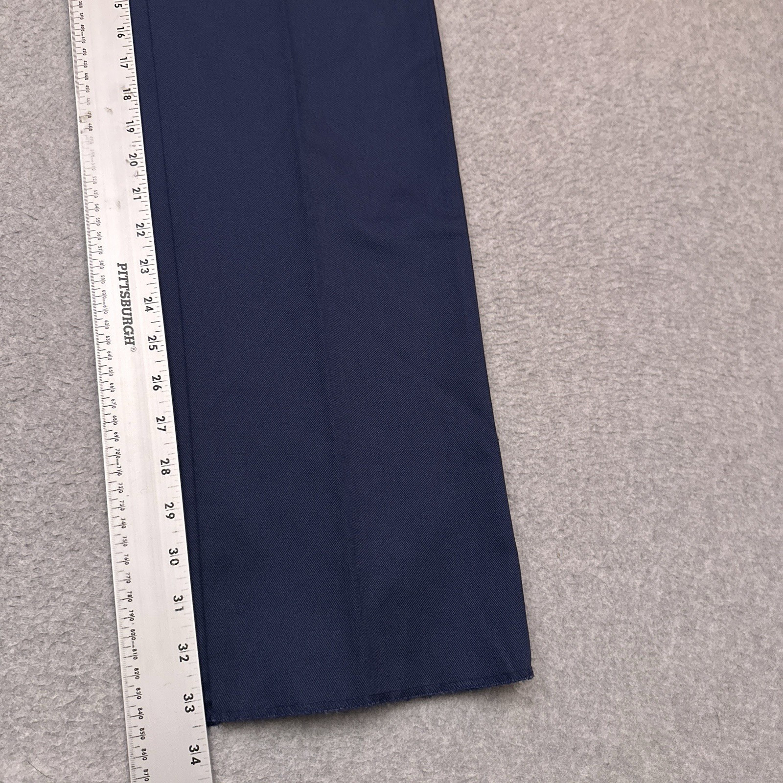 NEW Vintage 90s BSA Cub Scout Uniform Pants Boys 14 Blue Made in USA Unhemmed