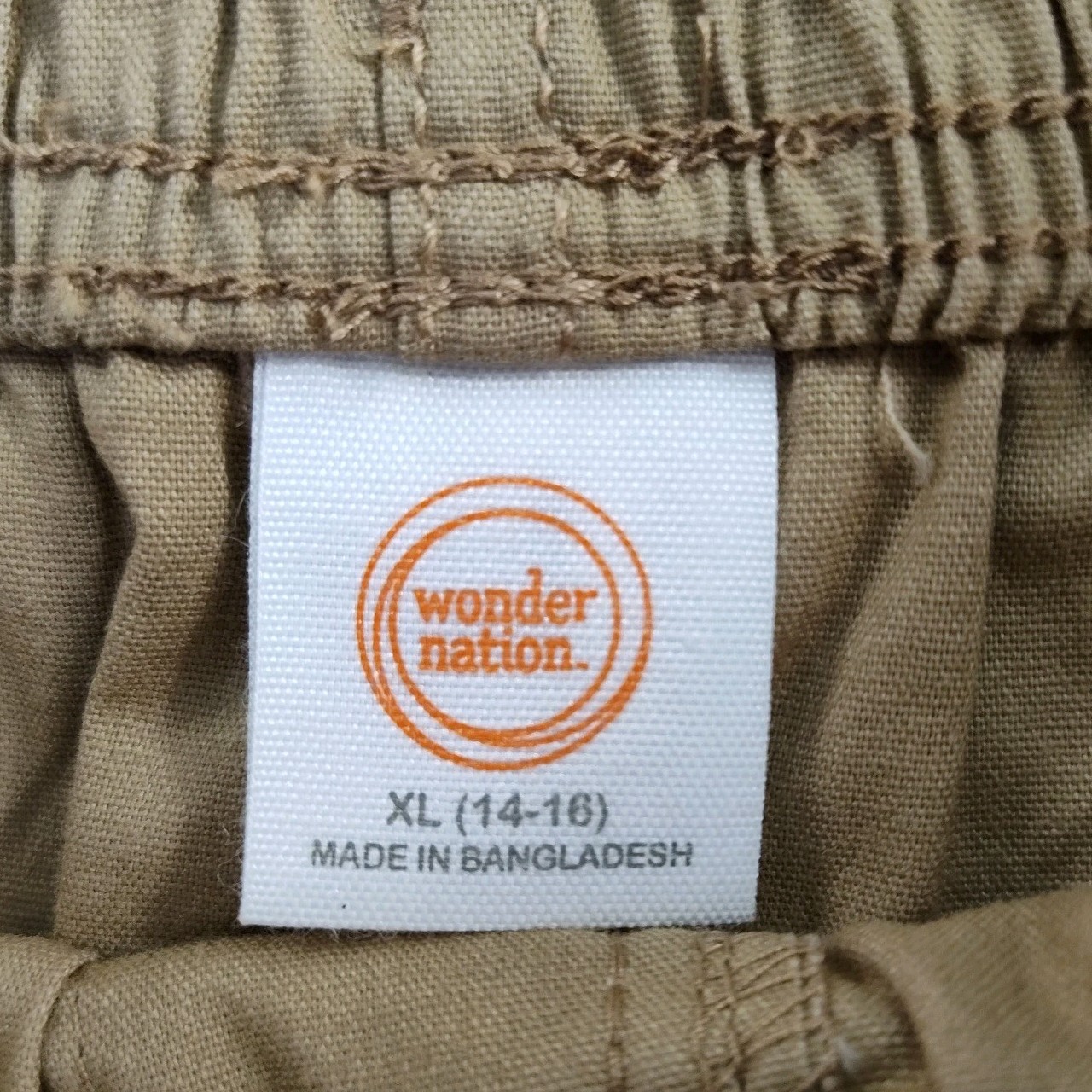 ✅SET-2 STRETCH Shorts School Uniform Approved 14-16 Pull On Wonder Nation👀📸📏
