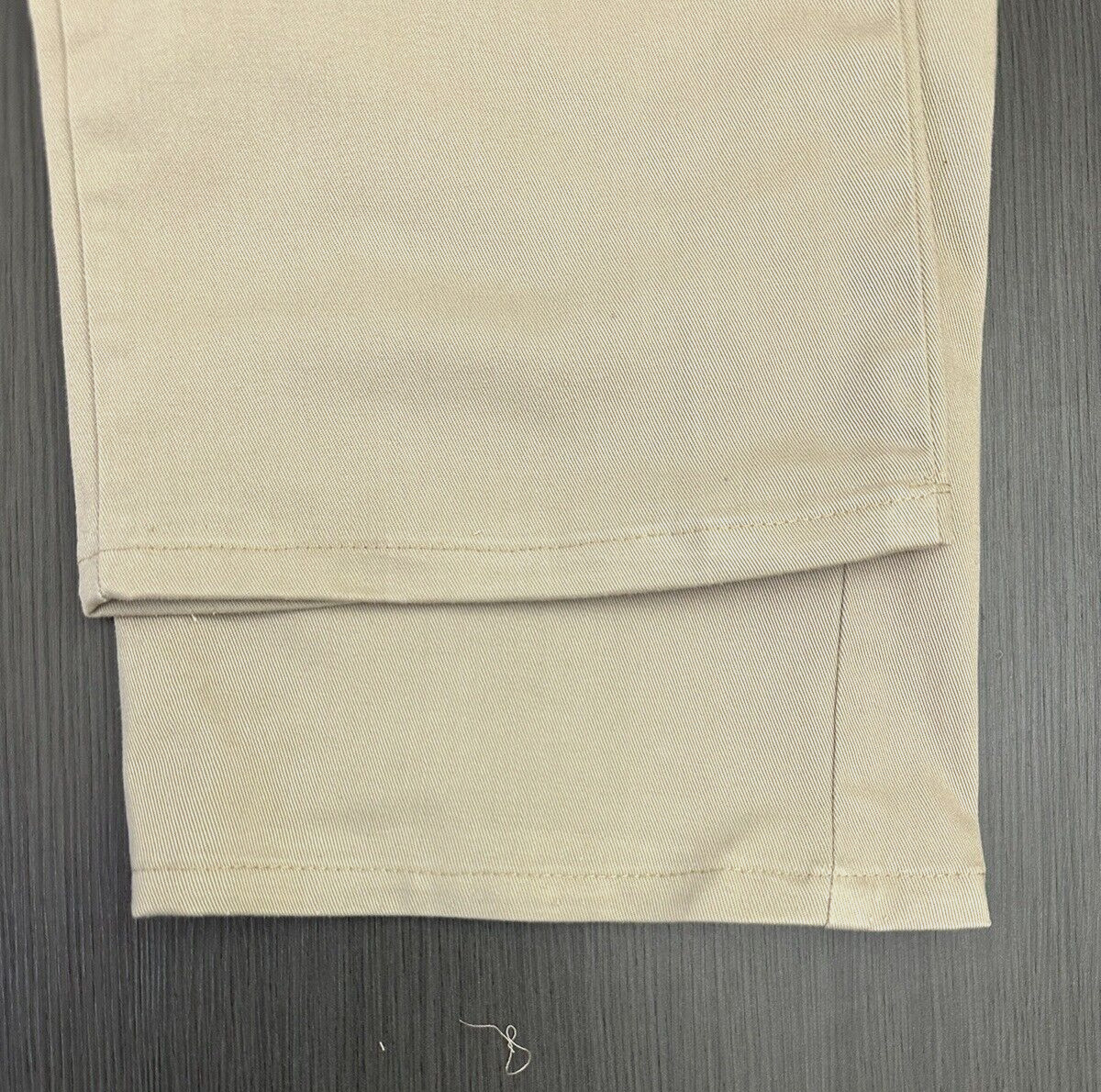 Preferred School Uniform Boys Pants Beige Pleated Front Size 14 Husky