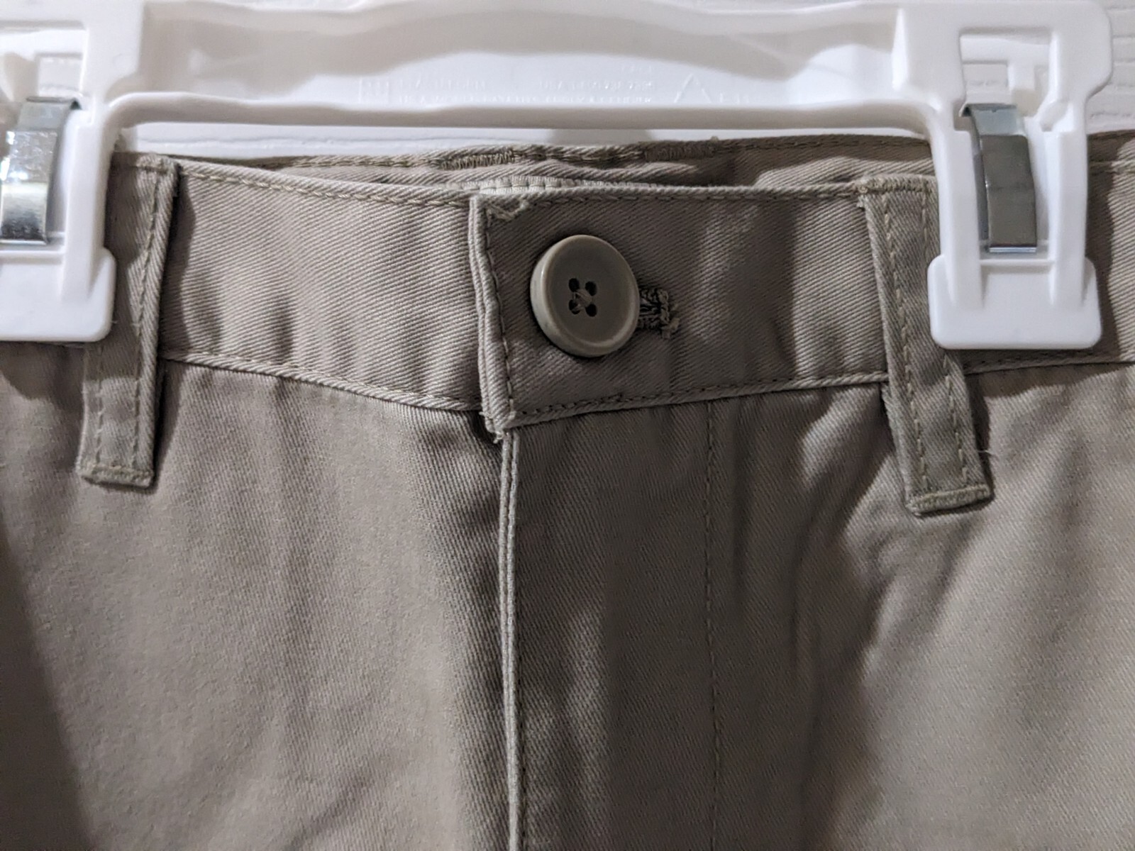 New Boys Cherokee Uniform Pants Size 10 Flat Front Adjustable Waist Khaki Color