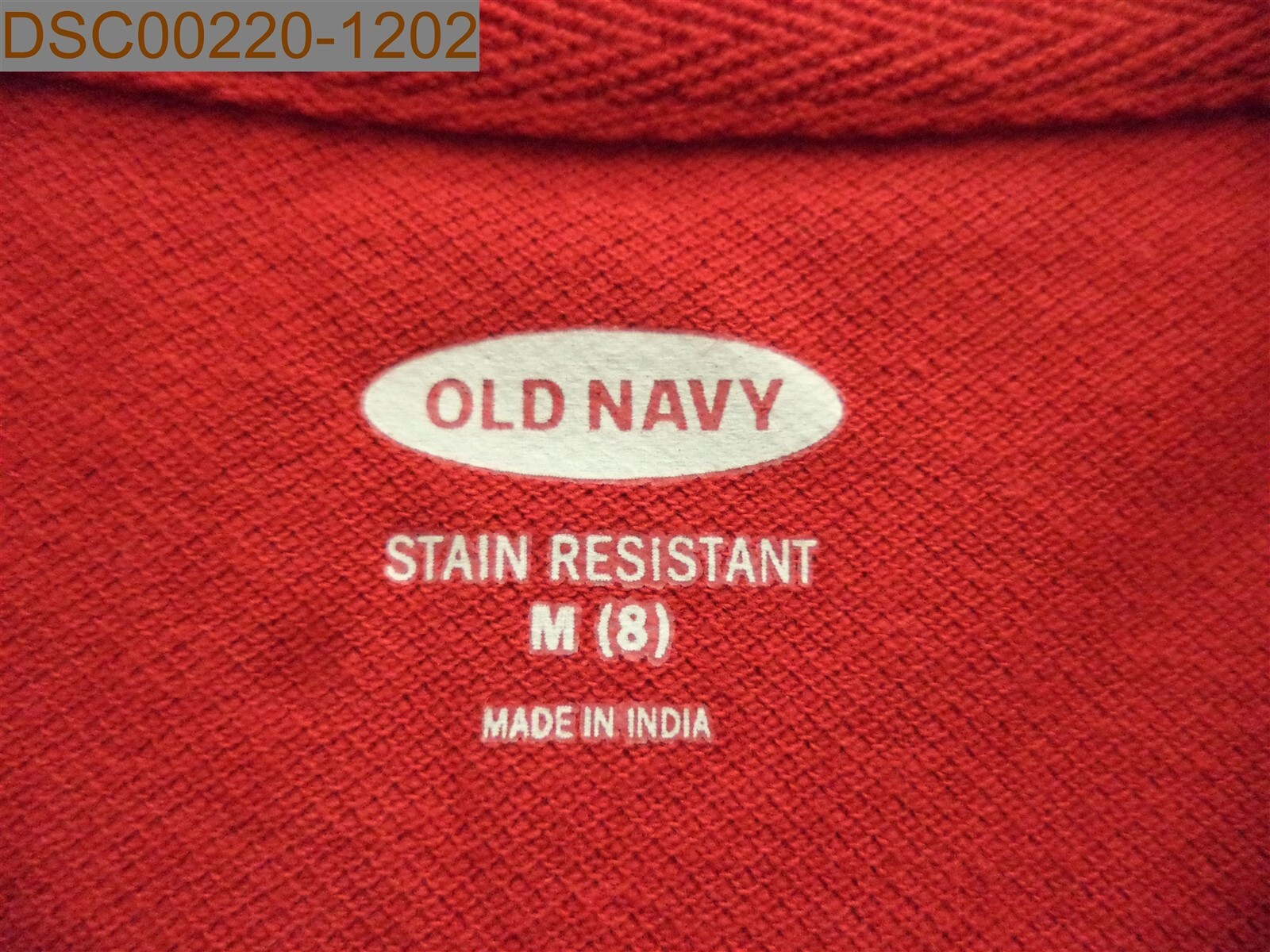 Old Navy Boy’s Short Sleeve Uniform Polo, M(8), Medium, 500044394184, 15″ Bust