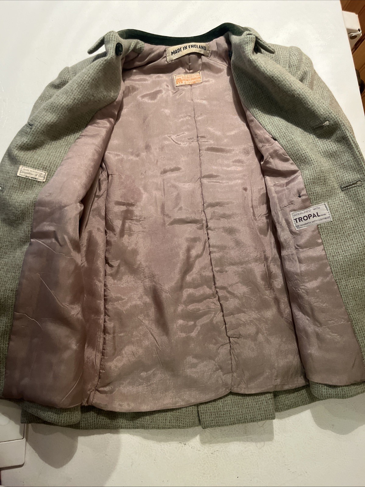 Vintage Henry Morgan Canada Kid Child’s Suit Uniform England Circa 1930s