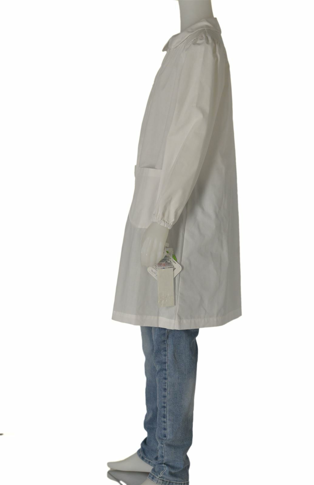 SCHOOL APRON GIRL DETACHABLE COLLAR BUTTONS BRAND SIGGI ART. 33GR3600