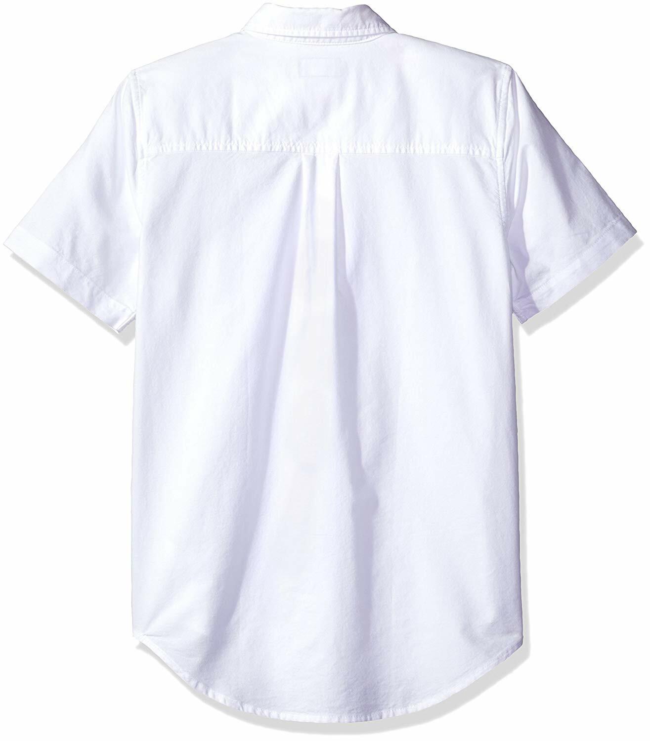 Boys Uniform Oxford Short Sleeve Dress Shirt w/ StainGuard