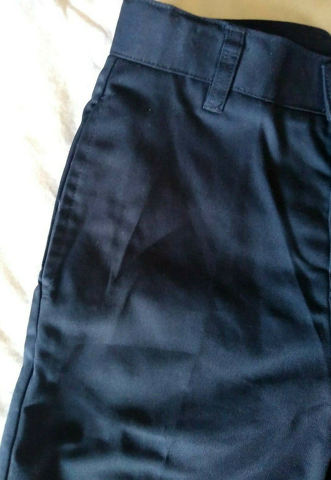 Boys French Toast Blue Shorts School Uniform Size 16 Adjustable 29.5 inch Waist