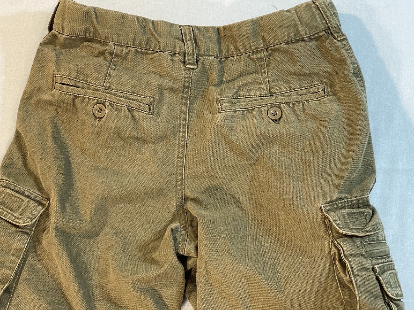 BSA Boy Scouts Of America Green Convertible Short Pants Zp Fly Youth Size 10