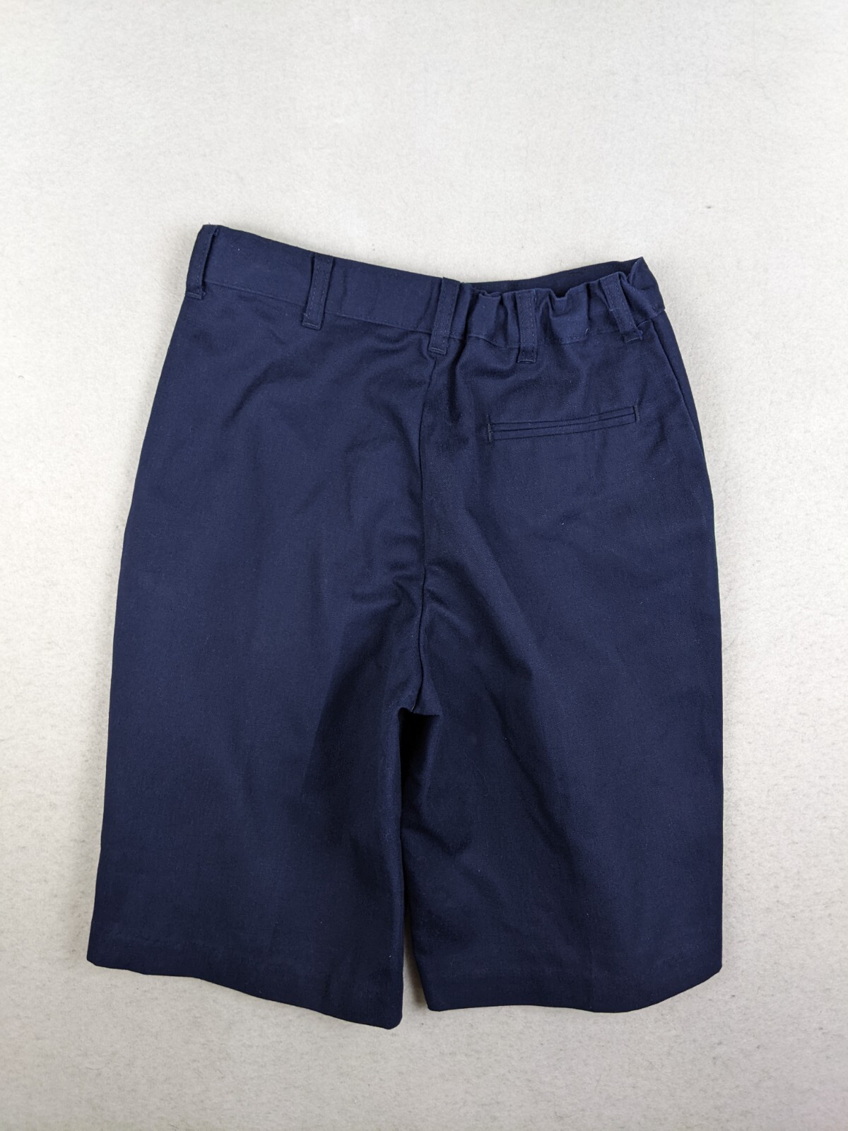 GEORGE BOY’S BLUE CHINO SCHOOL UNIFORM SHORTS SIZE 14 ADJUSTABLE WAIST