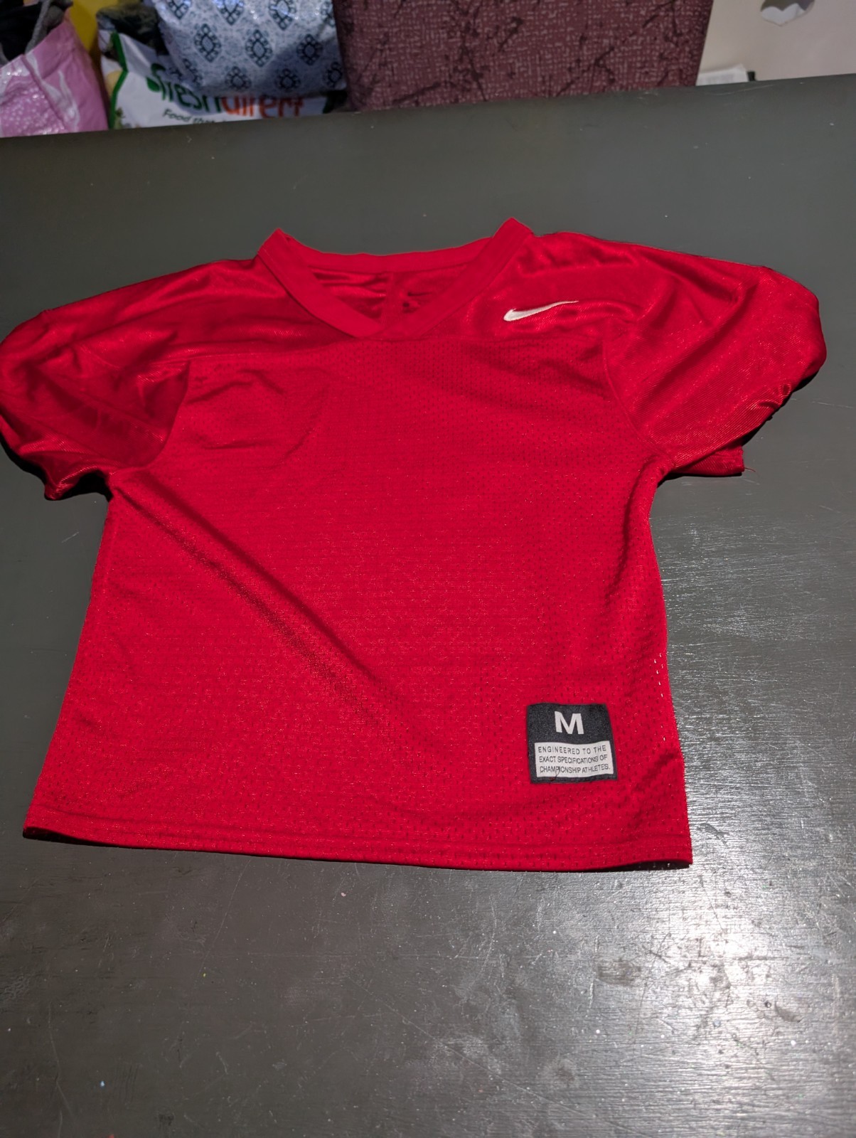 Nike Red Football Jersey Size Medium EUC