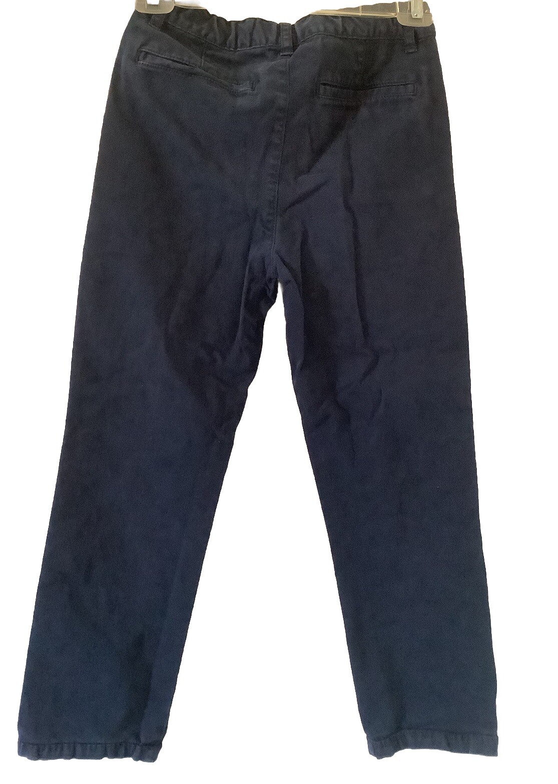 Place Set Of 2 School Uniform Pants Size 12 Boys Adjustable Waist Blue