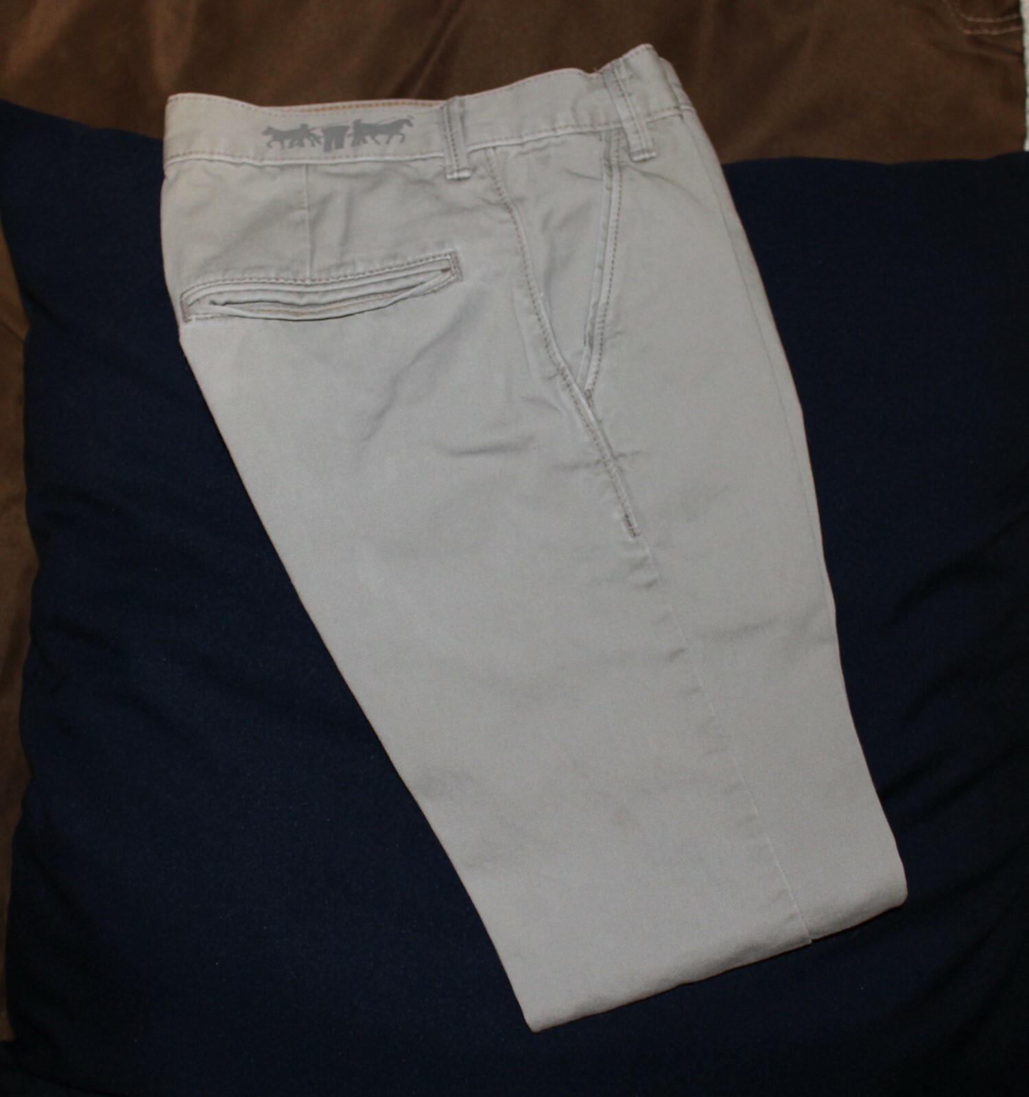 Levis Youth Straight Leg 511 Jeans – Khaki (Choose Size) Great Pre-Owned Cond