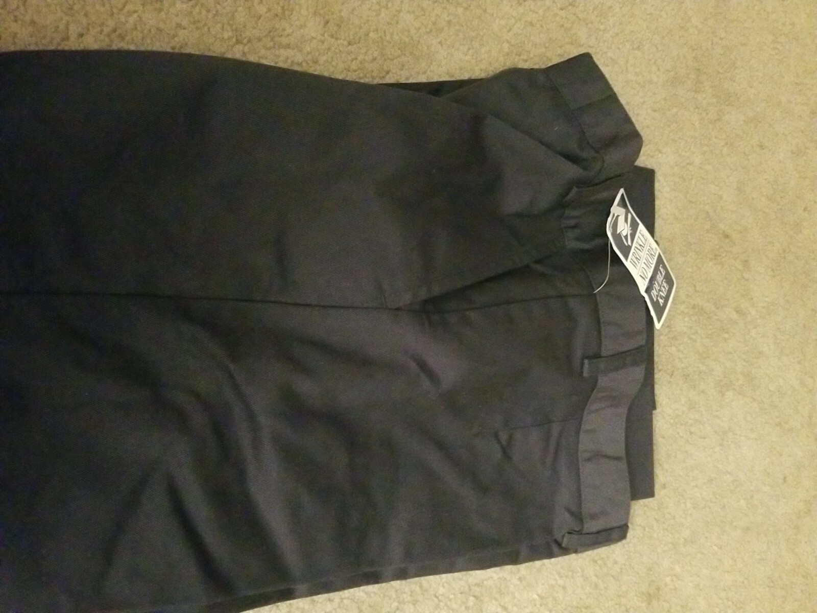 New French Toast navy Blue Pants Boys Official School Wear Double Knee 18 Prep