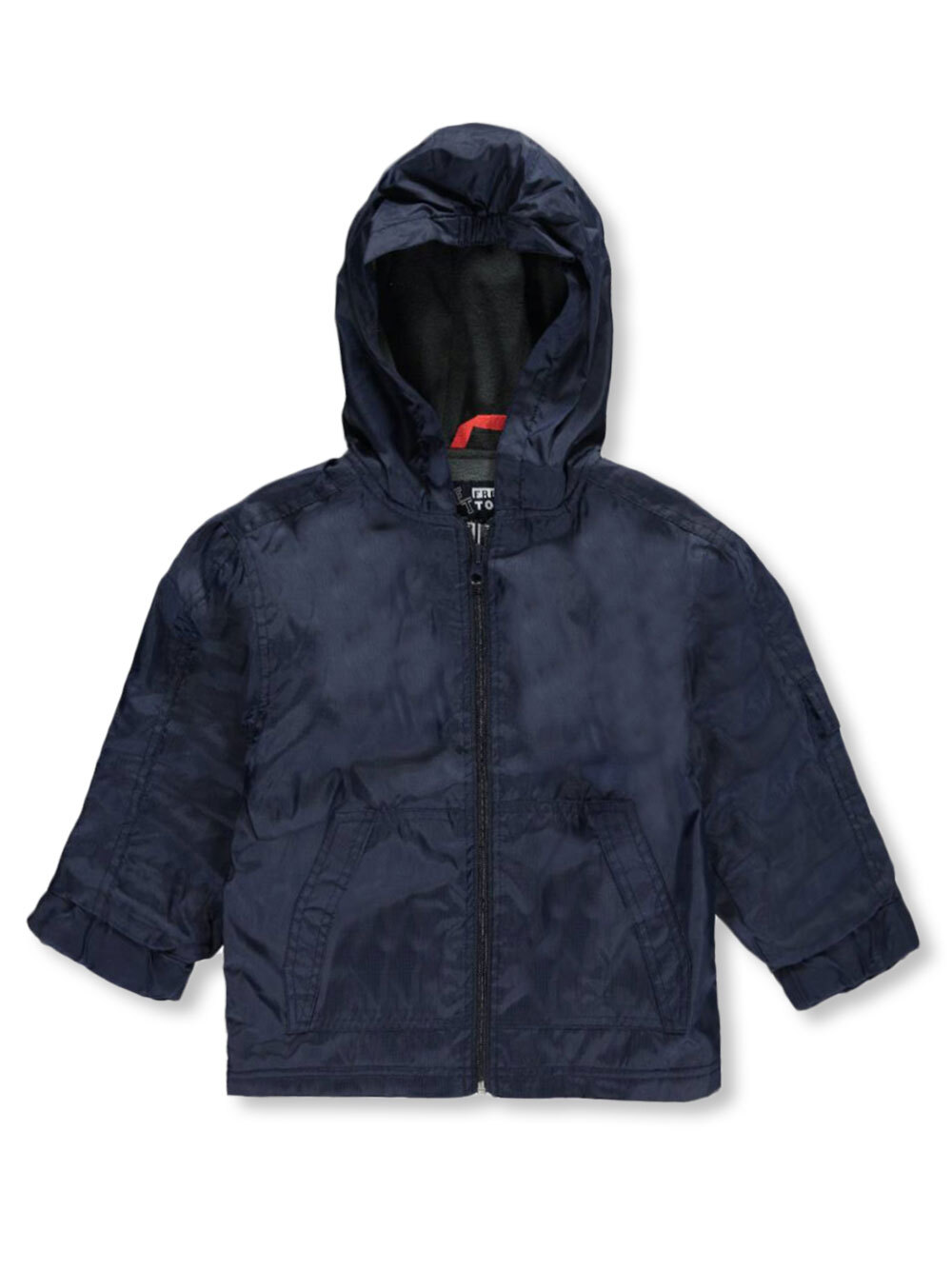 French Toast Little Boys’ “”Pocket Grid”” Rain Jacket (Sizes 4 – 7)