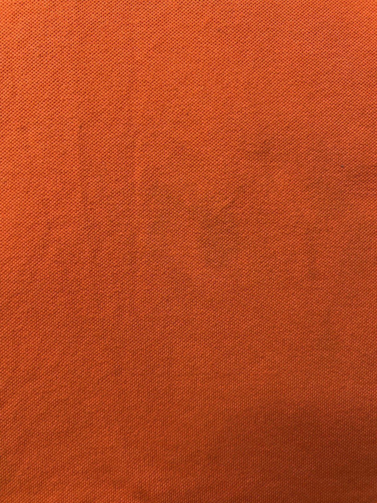 Orange School Uniform Short Sleeve Shirt Unisex Size 14