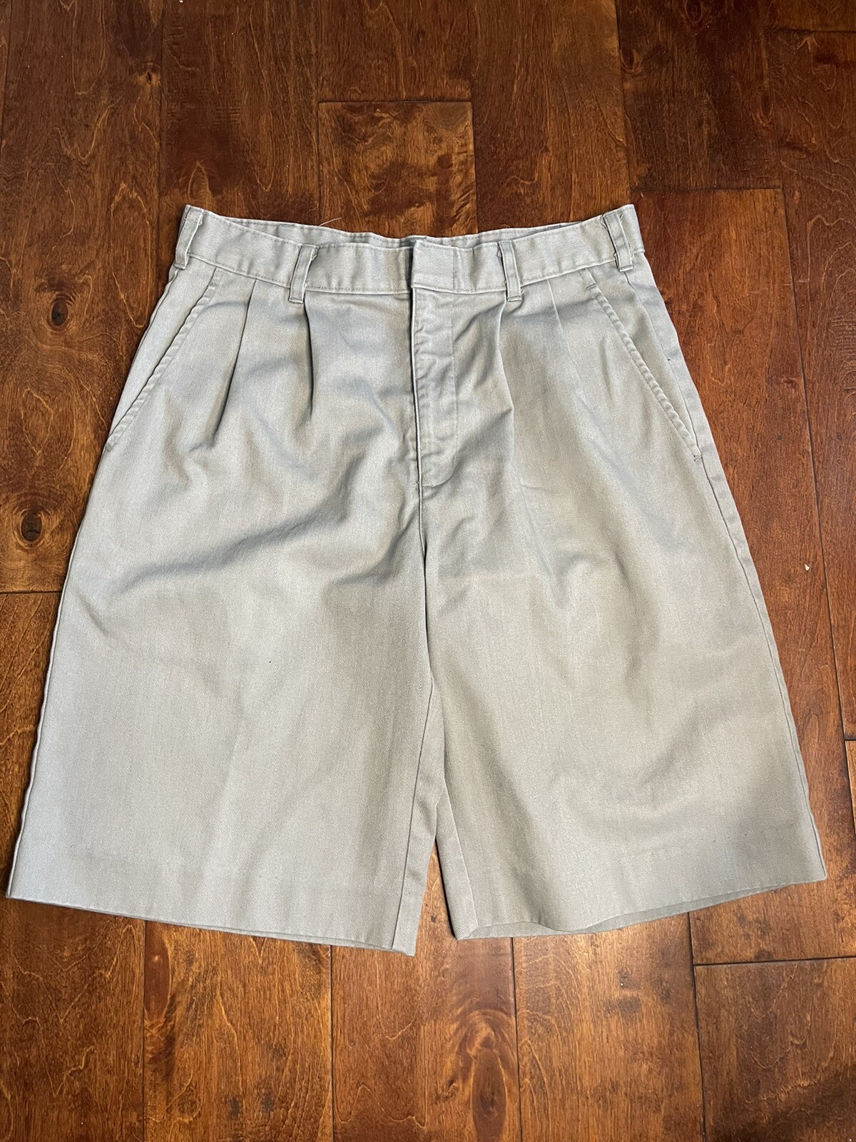Sunshine School Uniform Boys Gray Shorts Size: 30