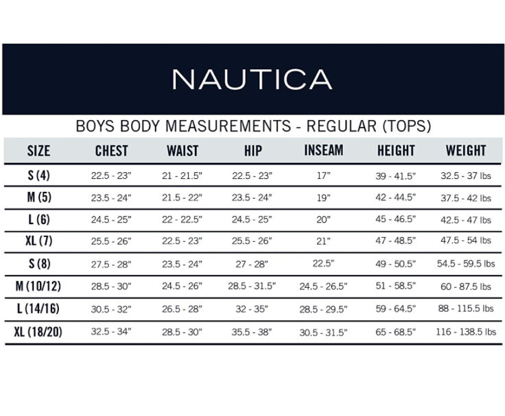 Boys Nautica Uniform Polo, New With Tags, Navy, Size Large (14-16) Read Info