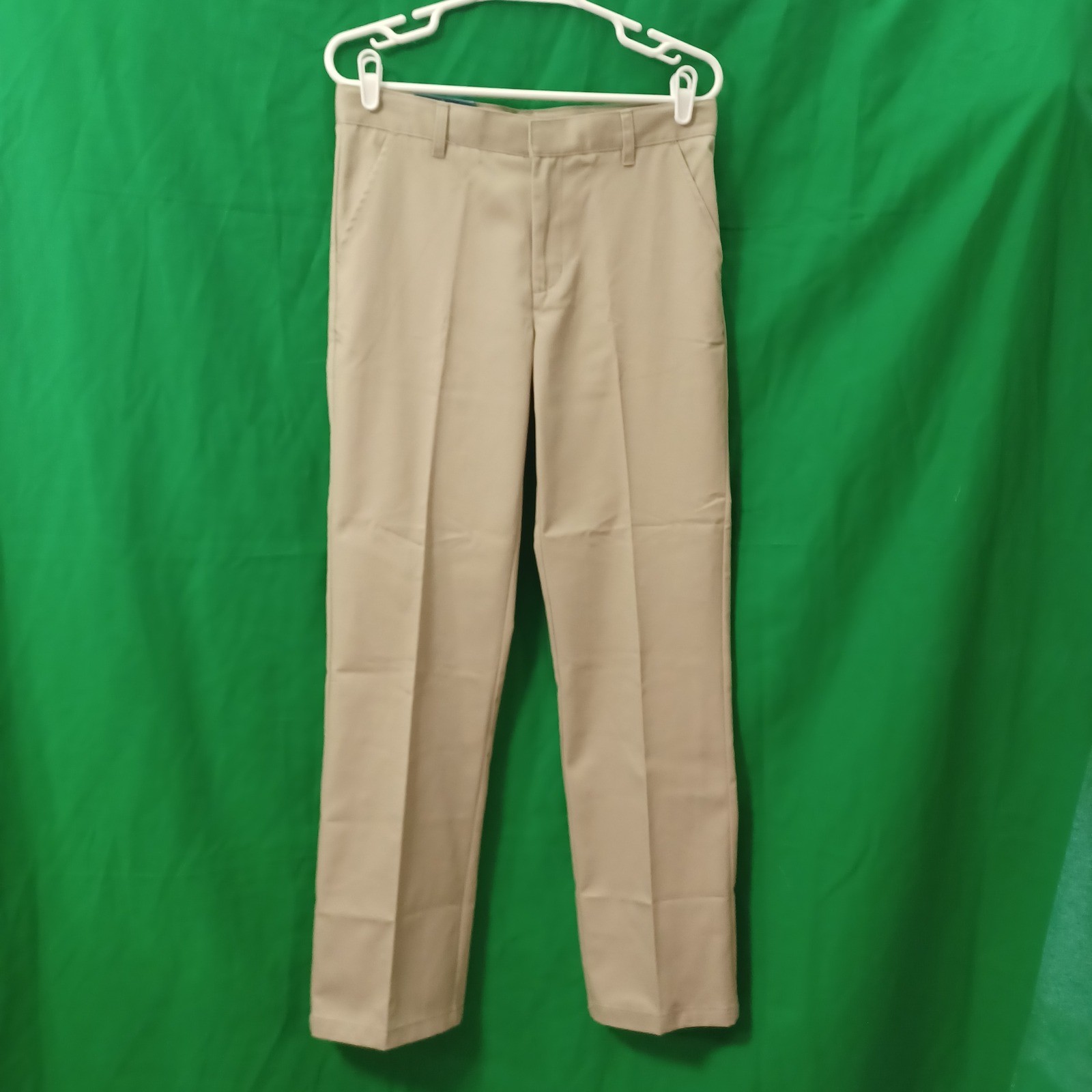 French Toast Boys Khaki Relaxed Fit School Uniform Pant Size 16 Adjustable Waist