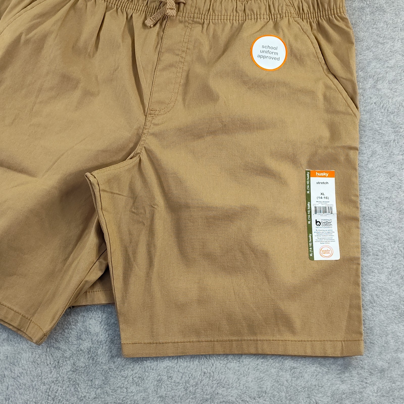 ✅SET-2 STRETCH Shorts Husky School Approved 14-16 Pull On Wonder Nation👀📸📏