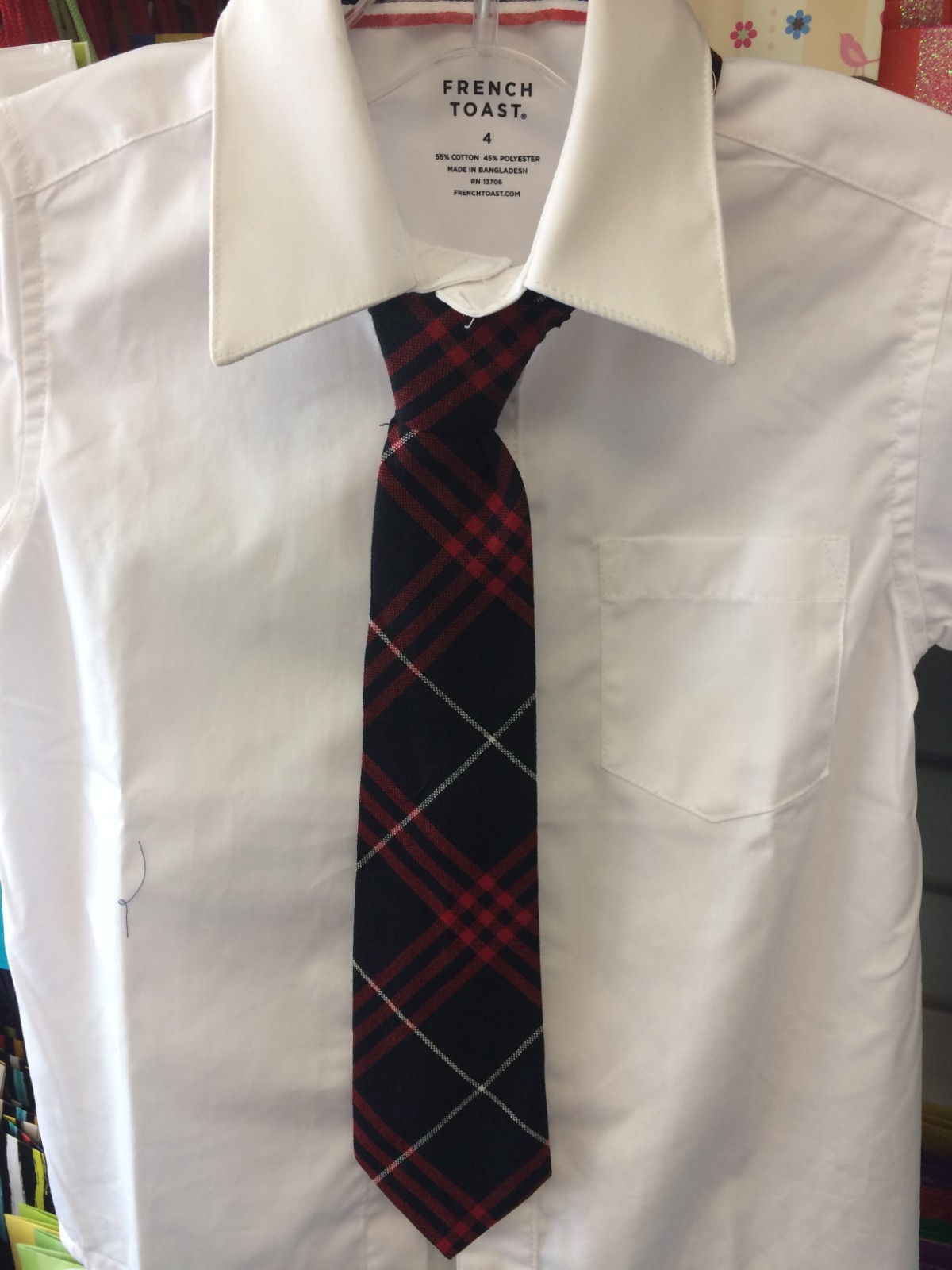 French Toast School Uniform Adjustable Boys Ties Solid & Plaid – Size 4-20
